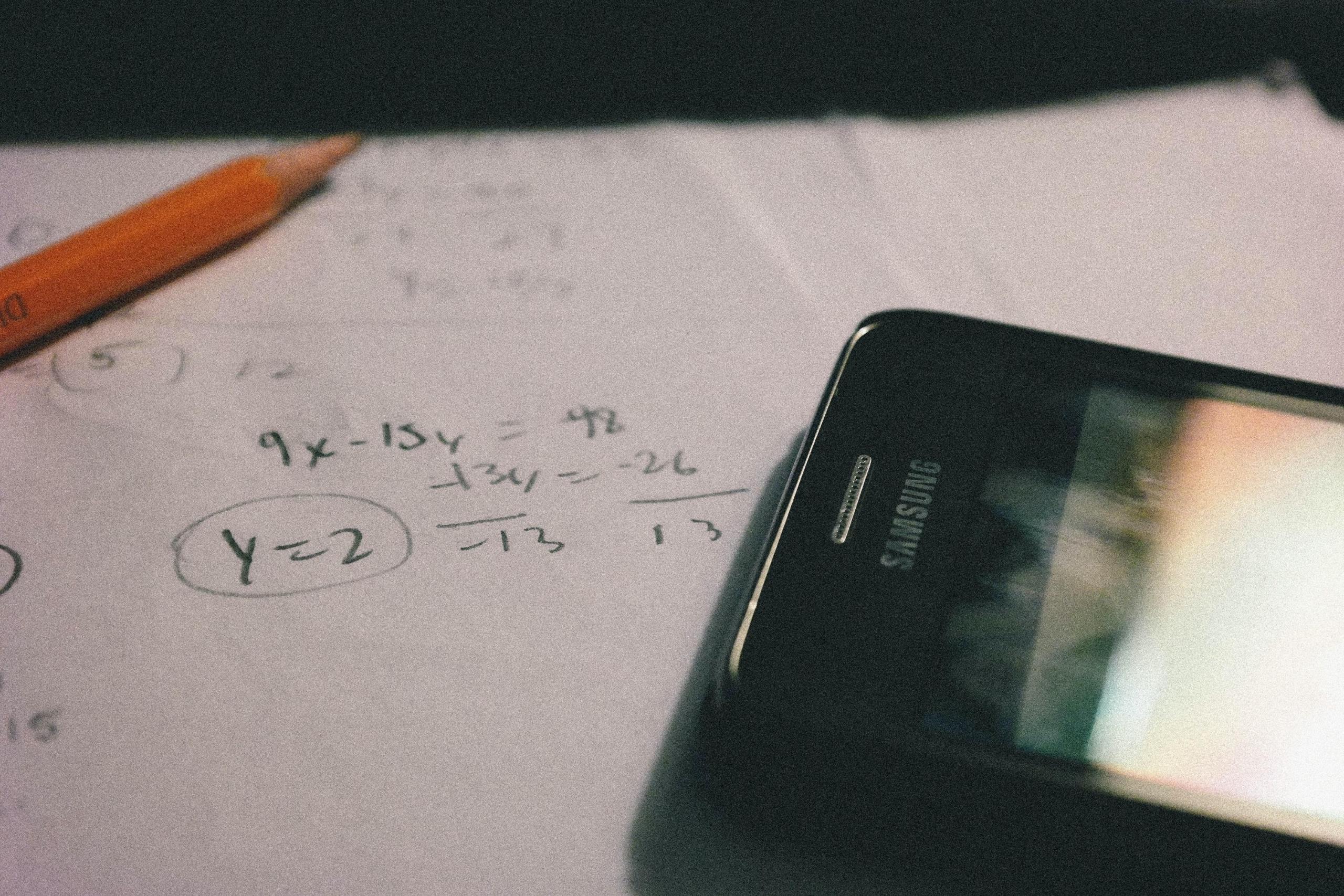 Online matematik testi çözerek sınava hazırlanmak