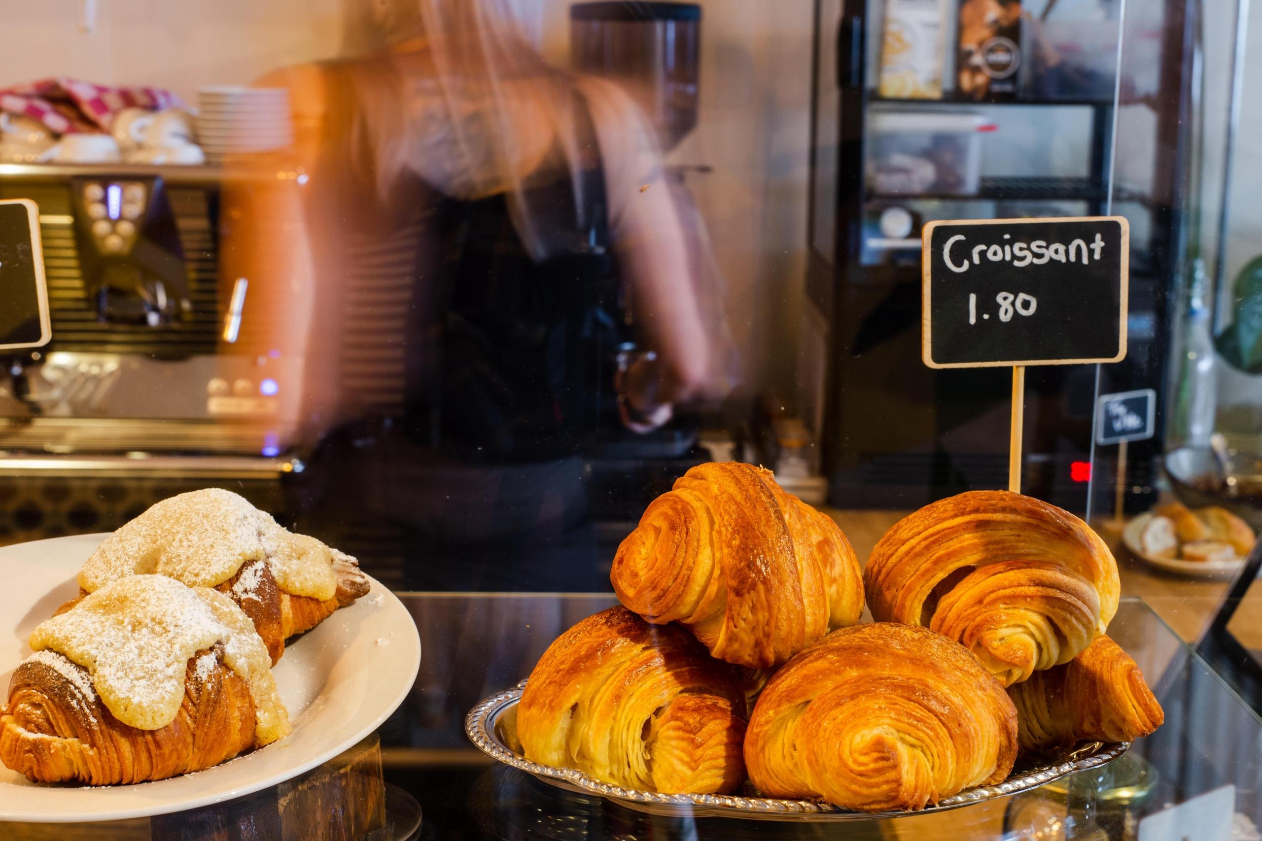 Kruvasan Fransız mutfağında önemlidir ve oldukça ucuzdur.
