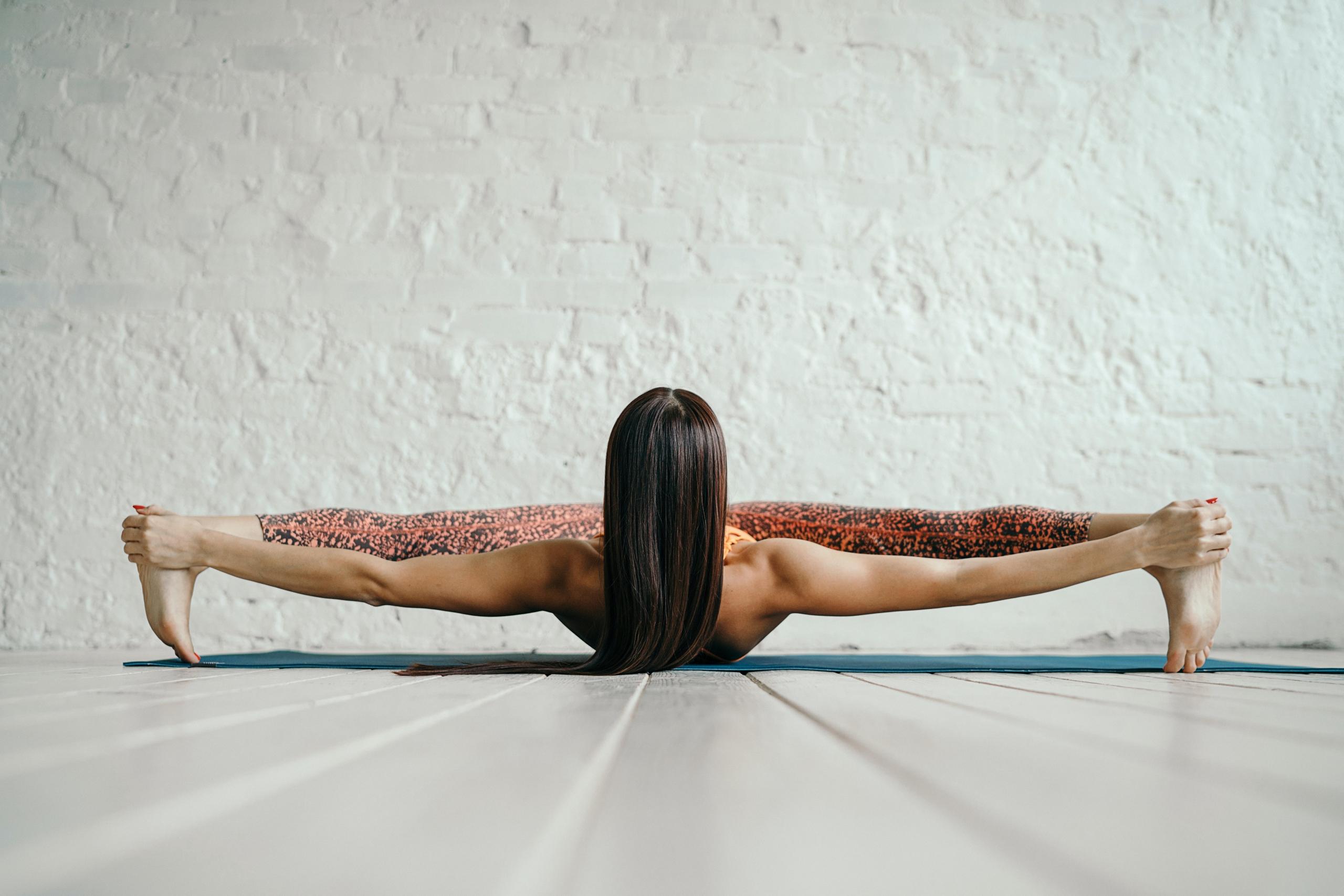 Esneklik kadın yoga