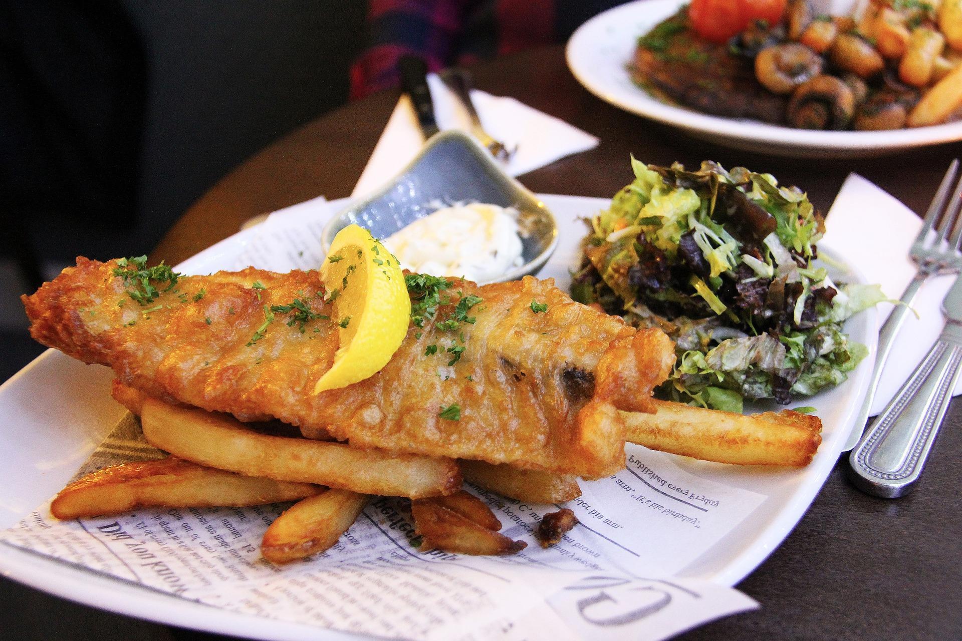 Fish and chips İngiltere mutfağı