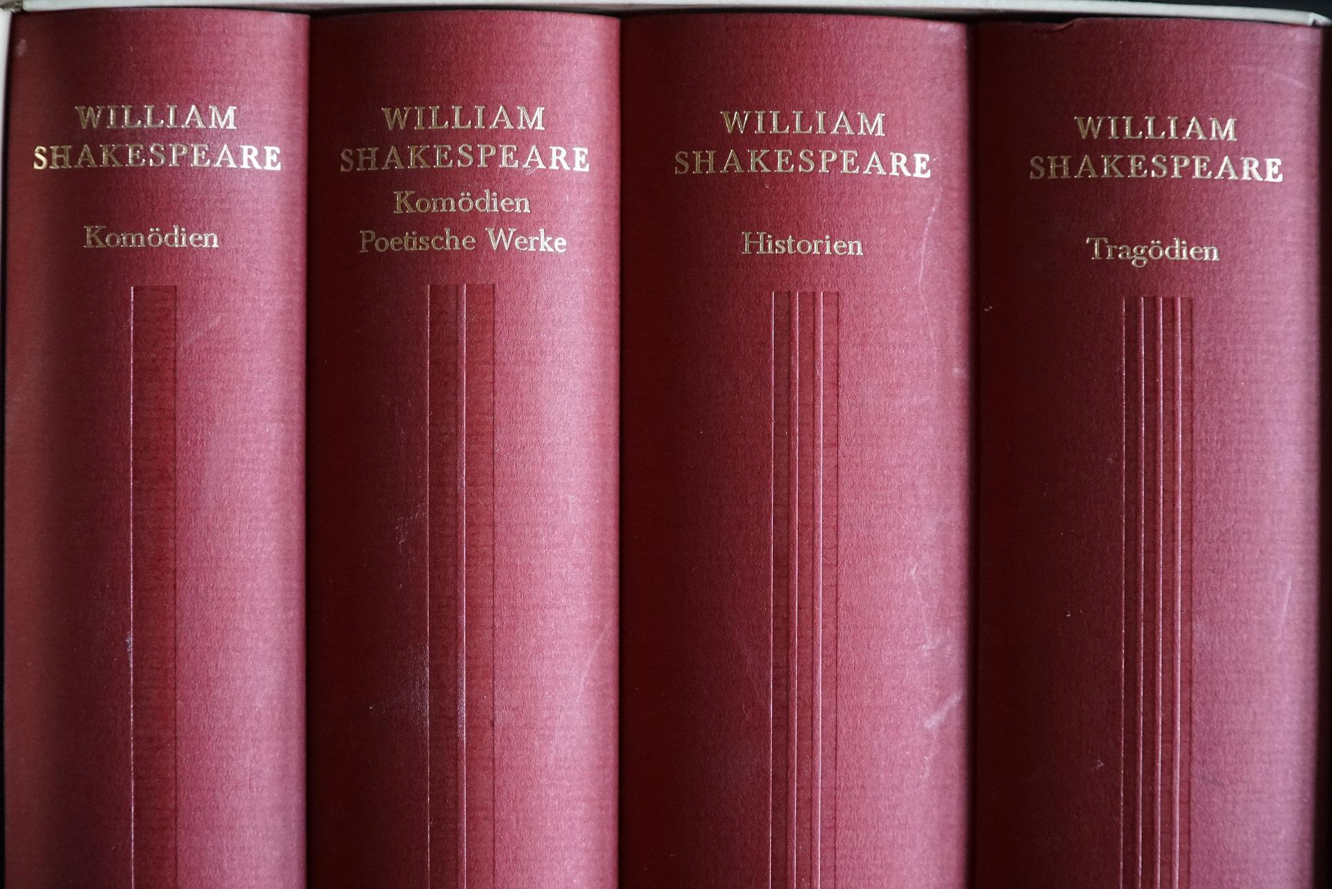 William Shakespeare kırmızı kitap