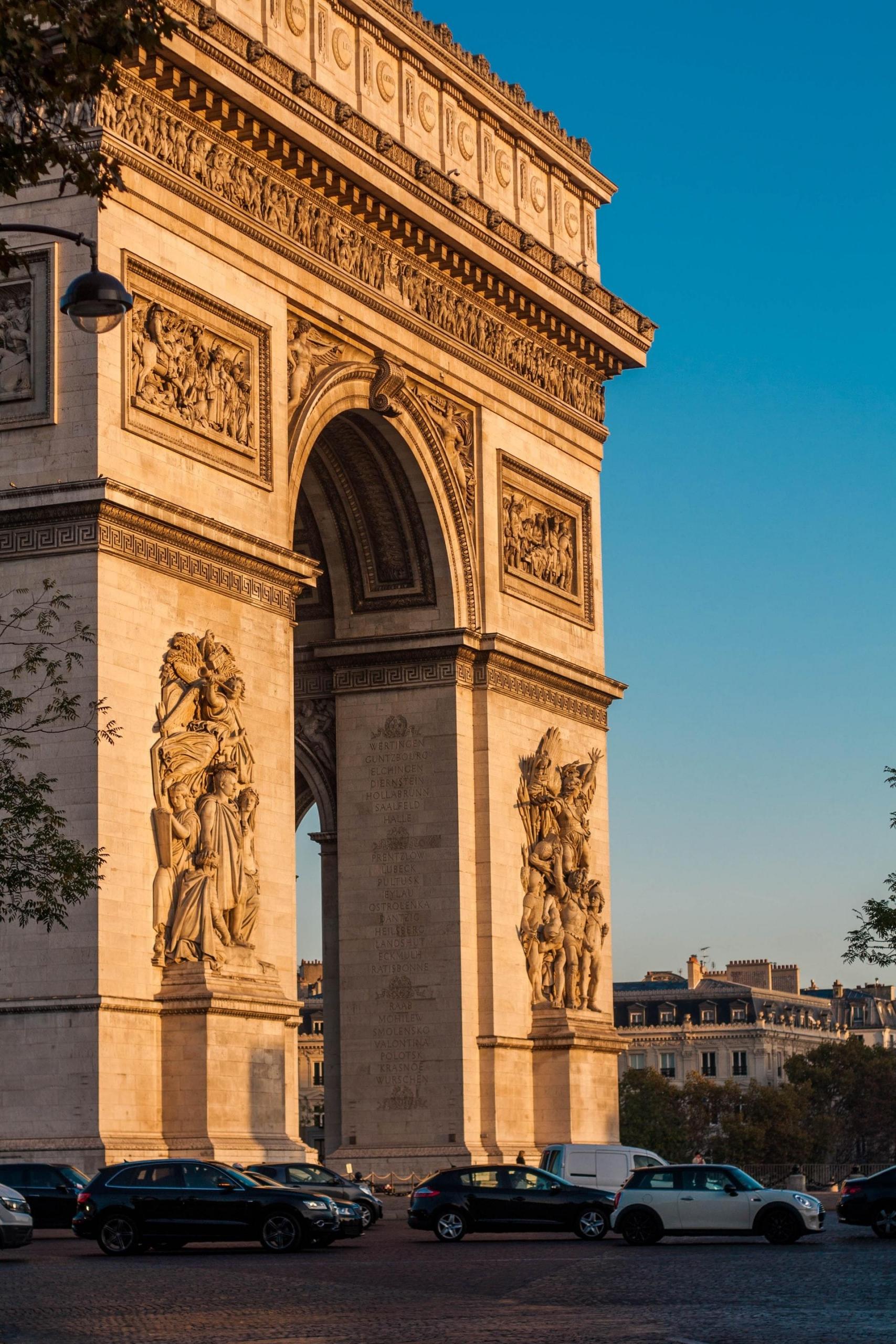 arc de triomphe fransa