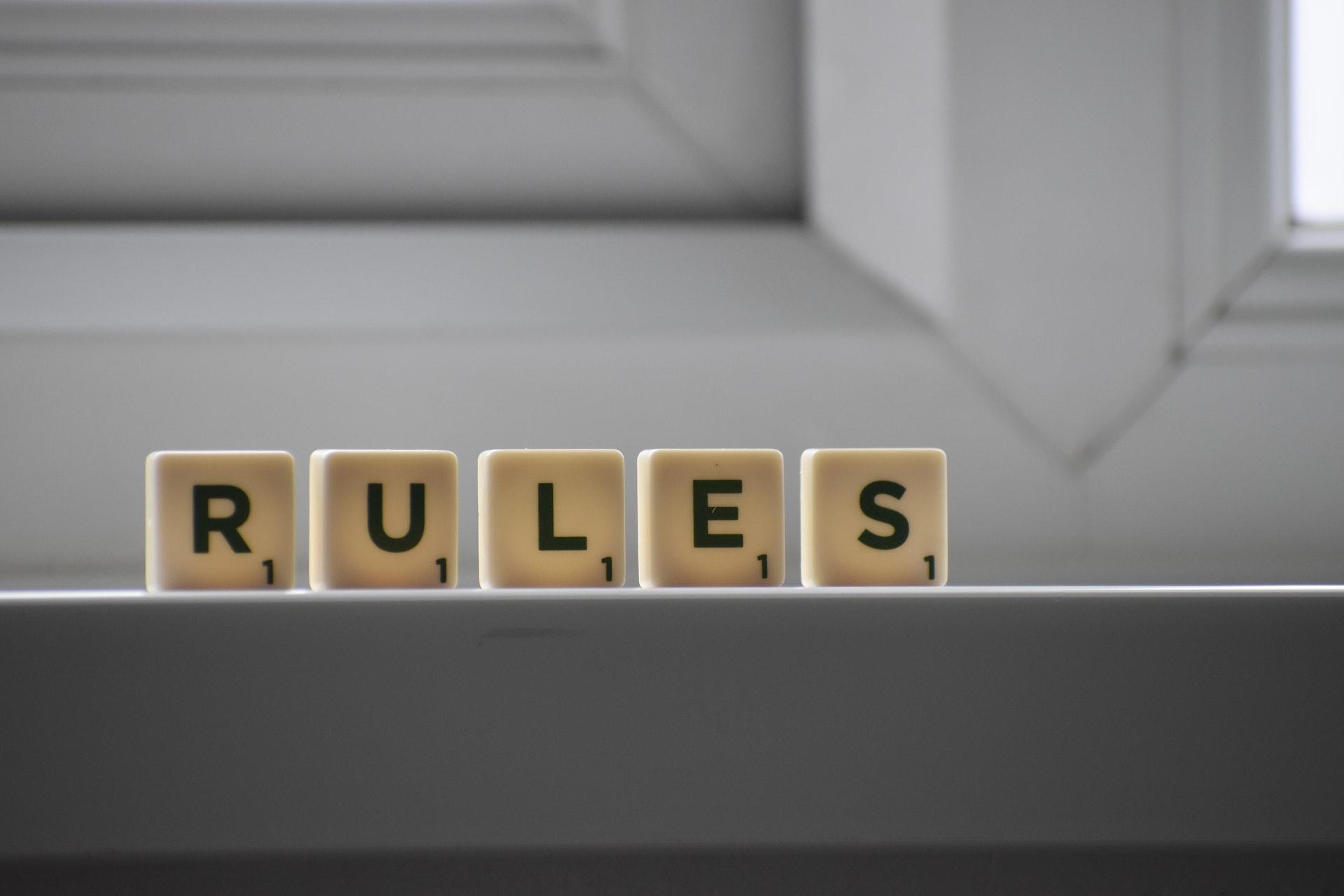 Rules İngilizce kurallar