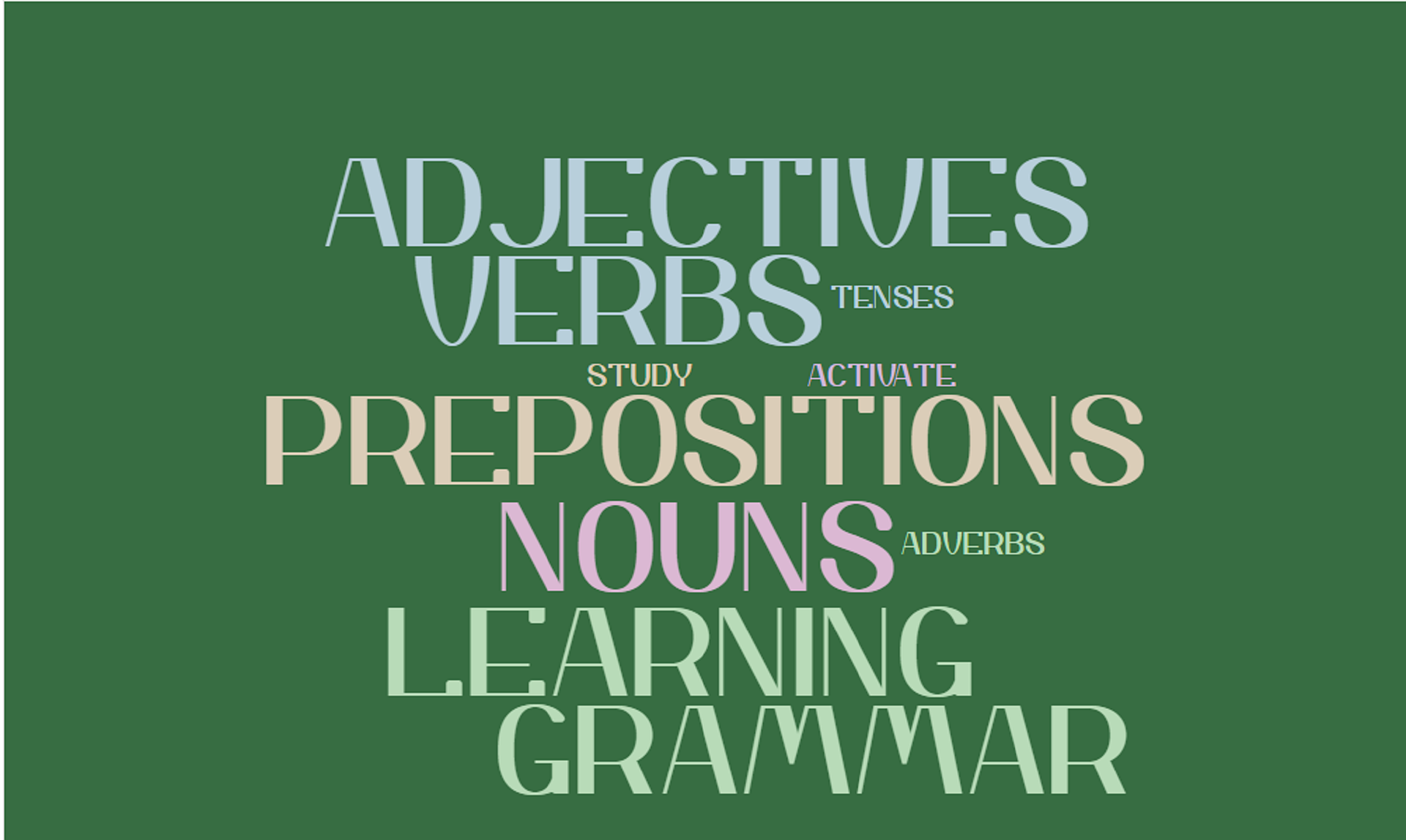 İngilizce gramer konuları adjectives verbs