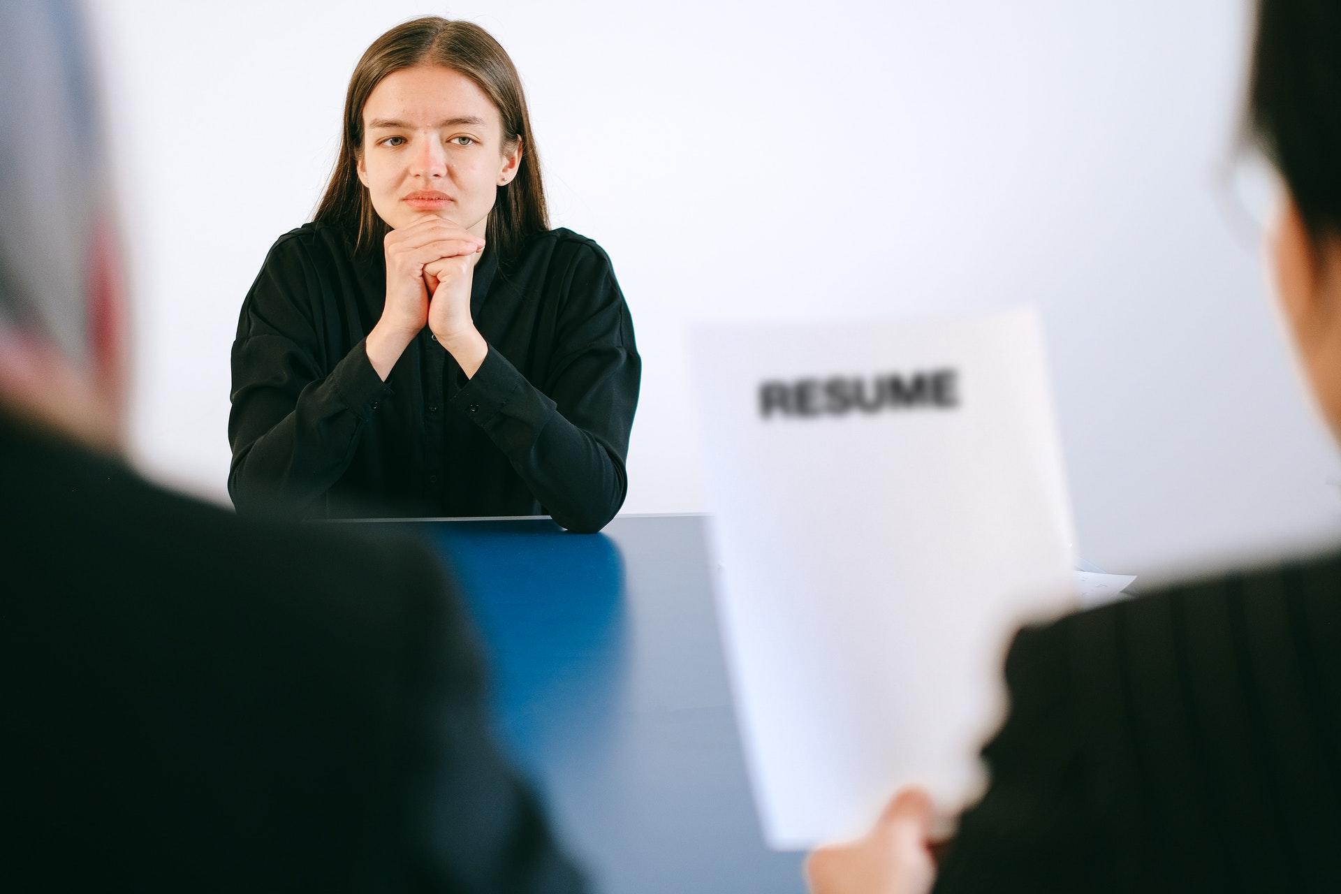 İş görüşmelerinde özgeçmiş CV Resume