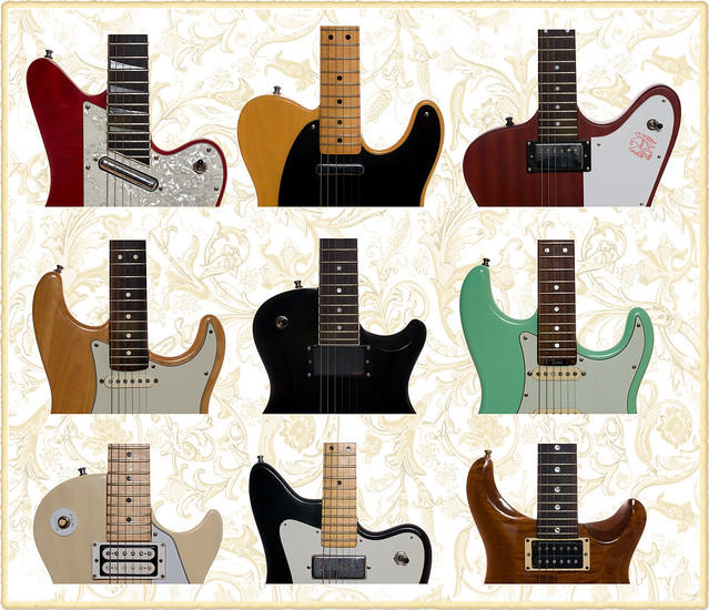 farklı elektro gitar çeşitleri