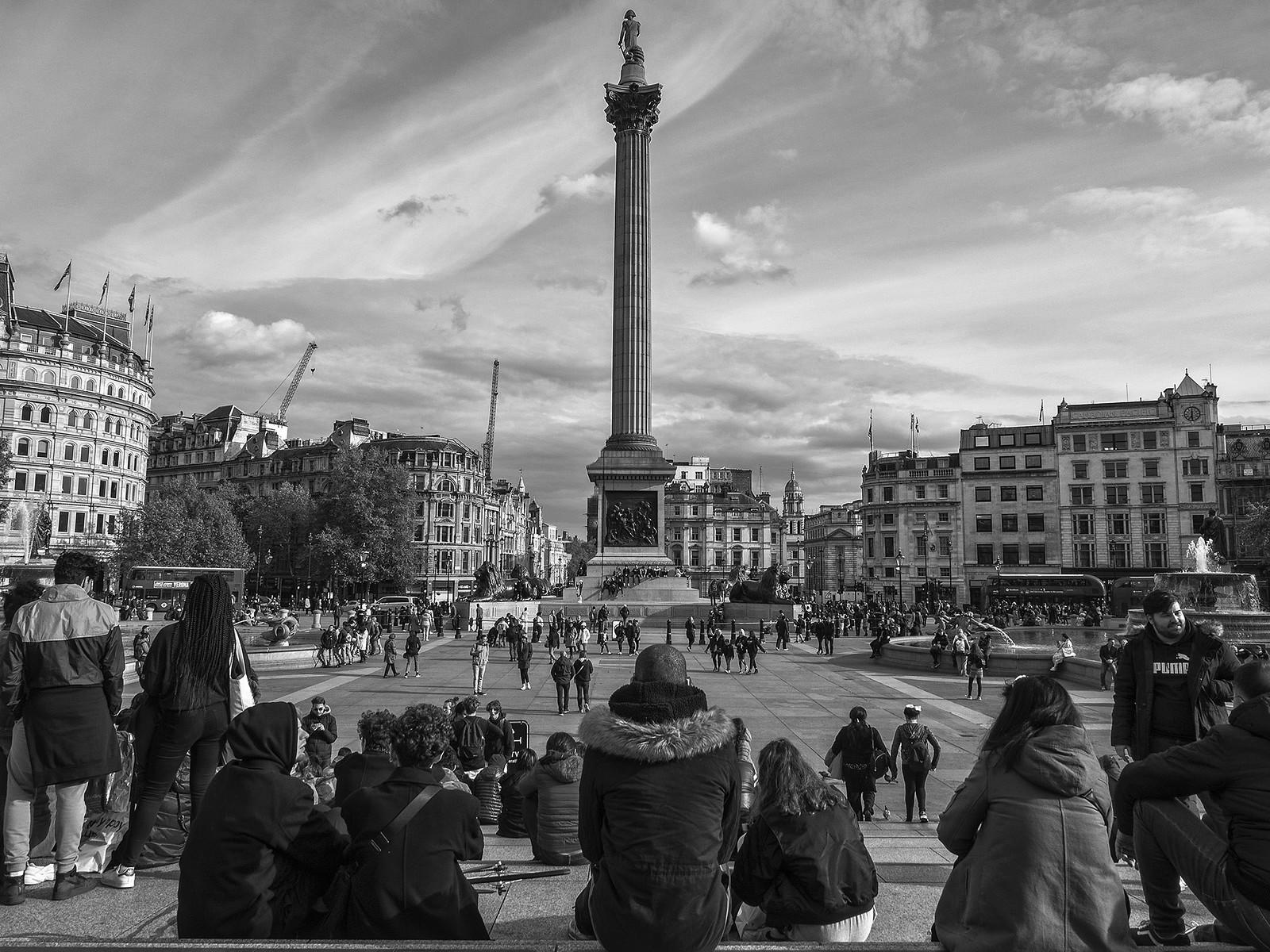 Londra'daki önemli meydan: Trafalgar