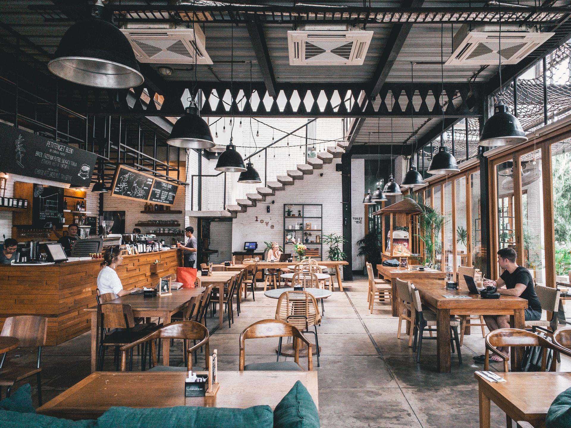 Restaurant masa müşteri