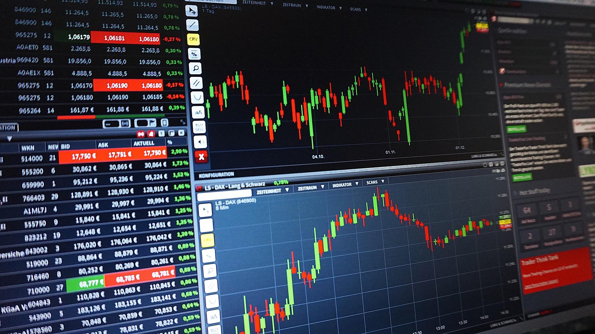 Borsa ekranı