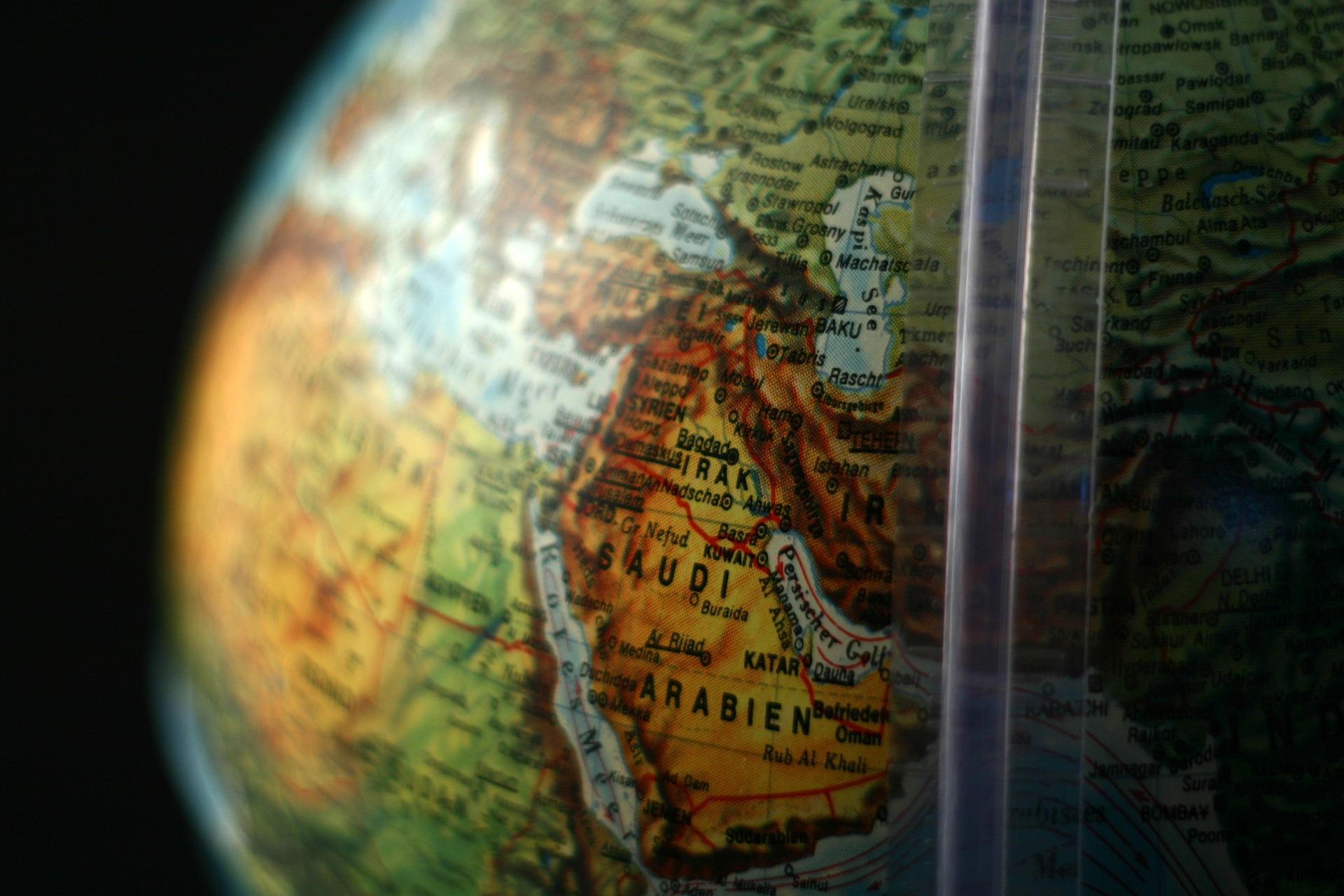 Dünya küre suudi arabistan