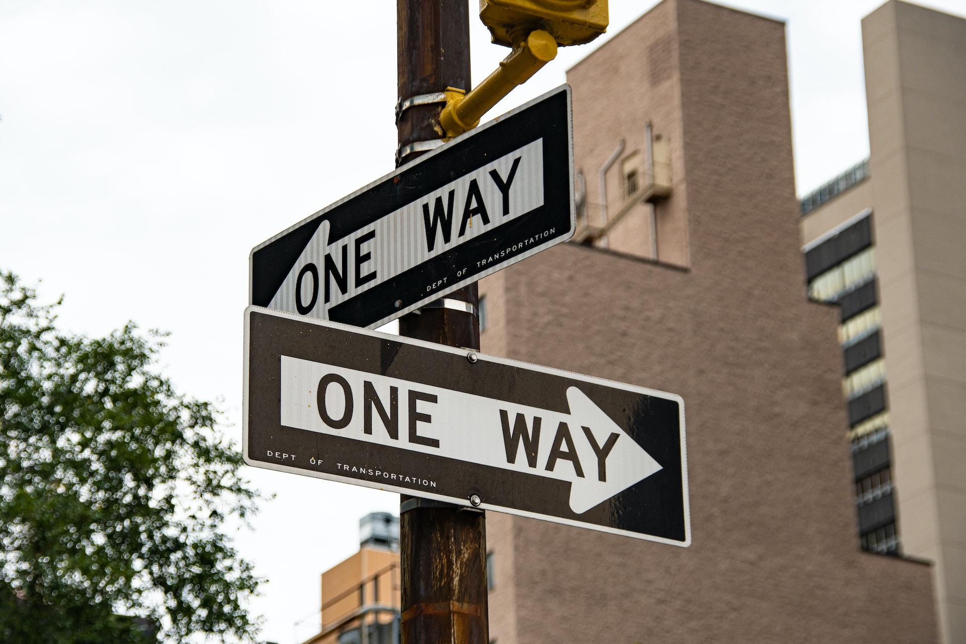 Çıkmaz yol one way
