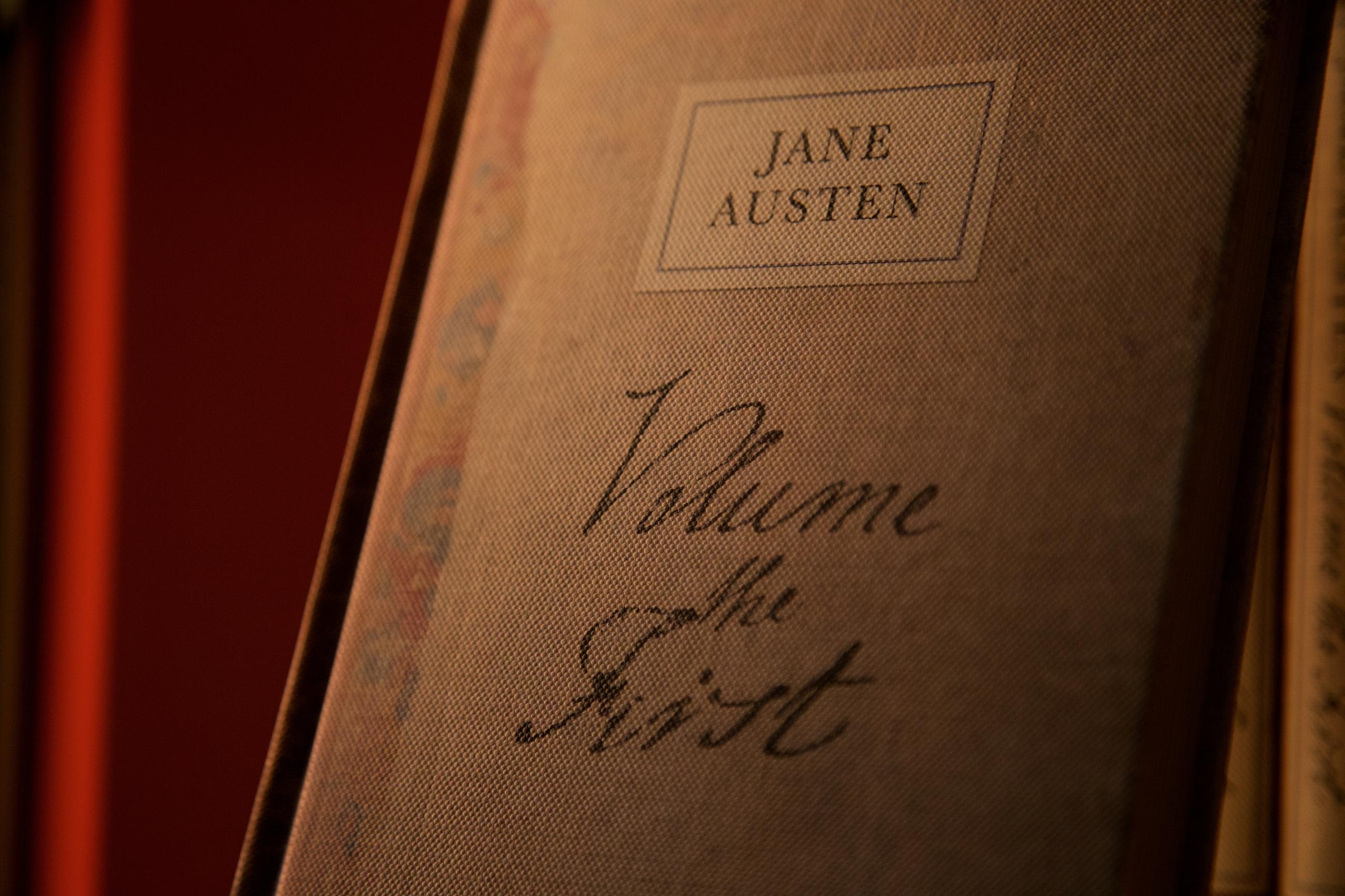 Jane Austen kitabının kapağı