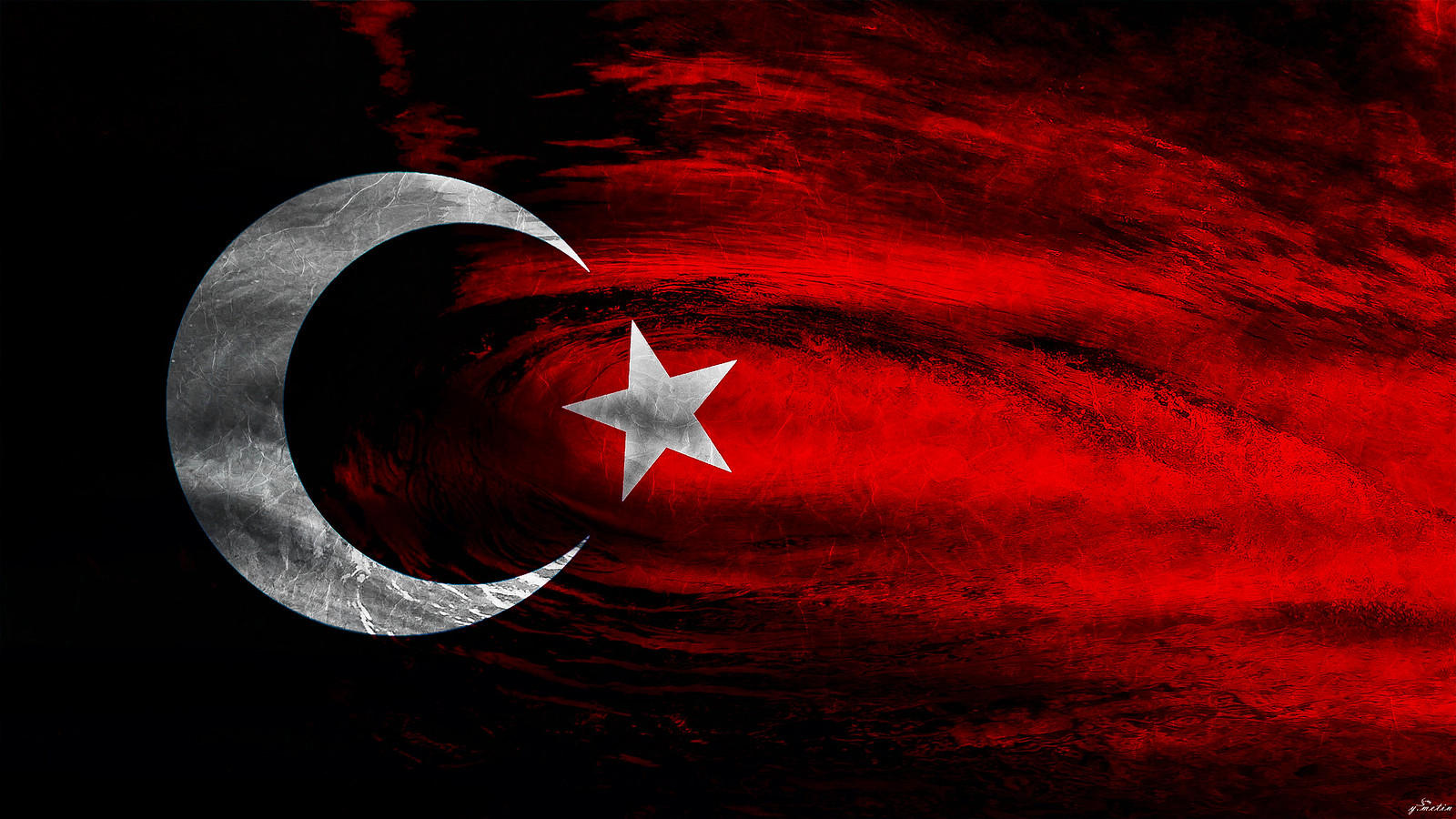 Türkiye Devletinin sembolü; bayrağı Ay ve Yıldız.