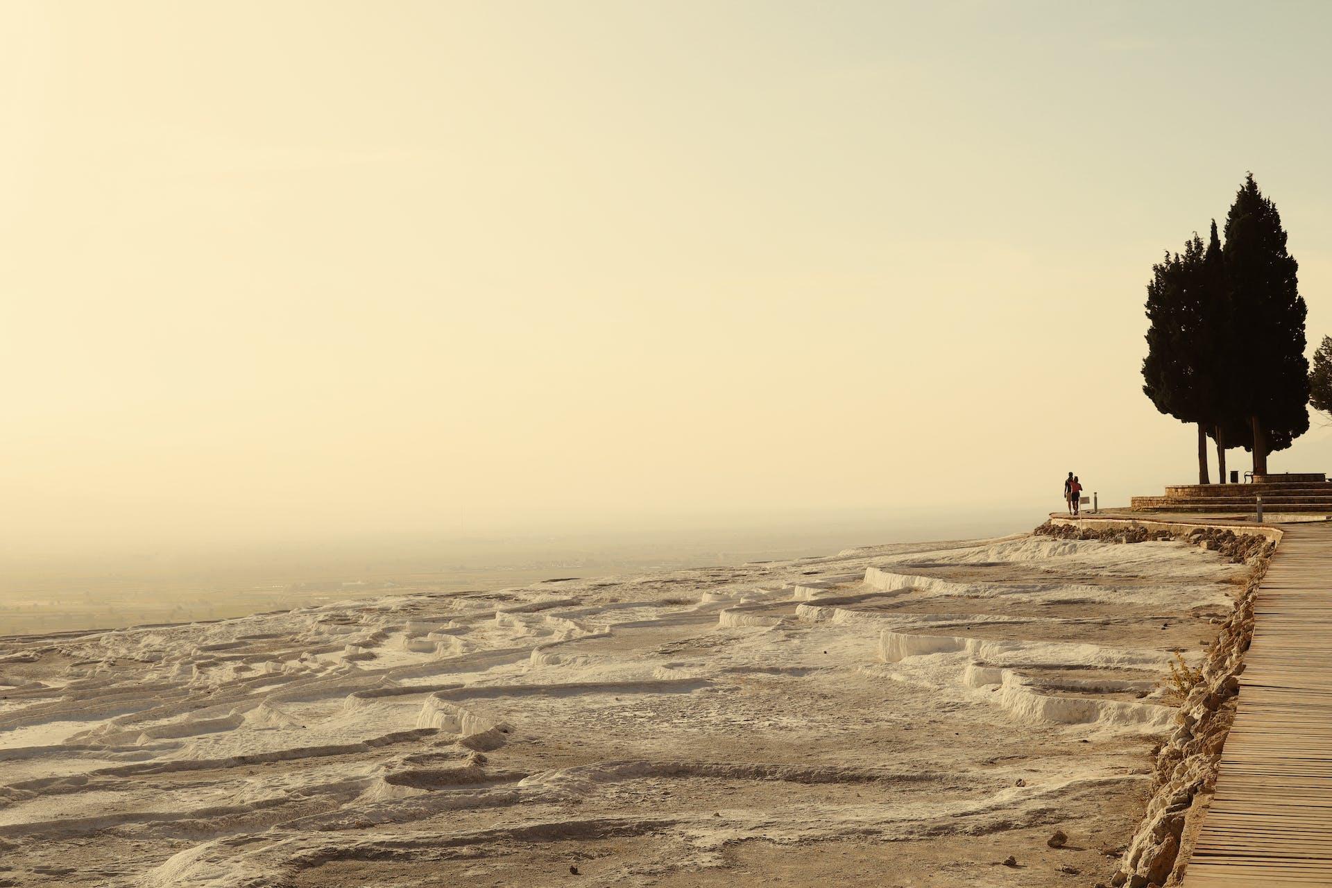 Denizli Pamukkale travertenler