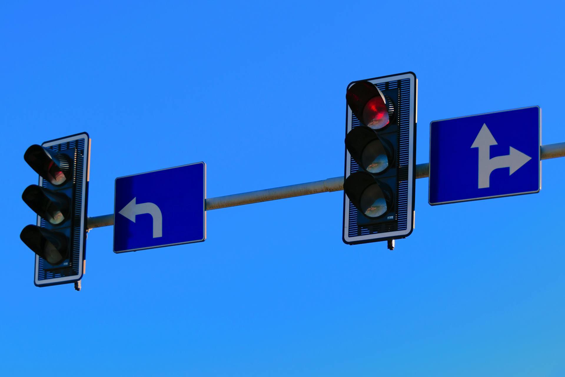 Trafik ışıkları dikkat