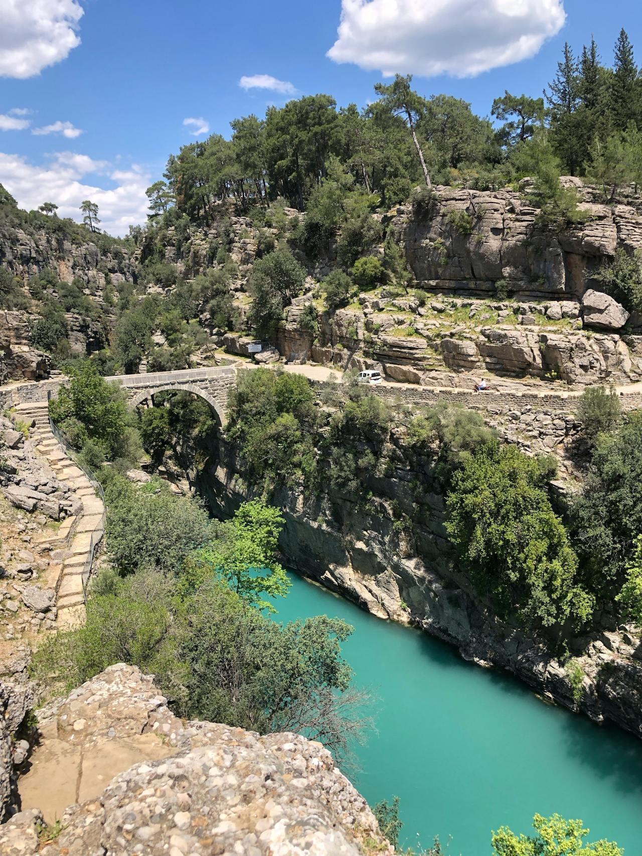 14 km uzunluğu ile en uzun kanyonumuzdur. Kaynak: Pexels