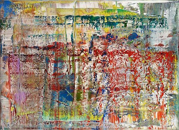 Gerhard Richter’in 1986 tarihli Soyut Resim adlı tablosu