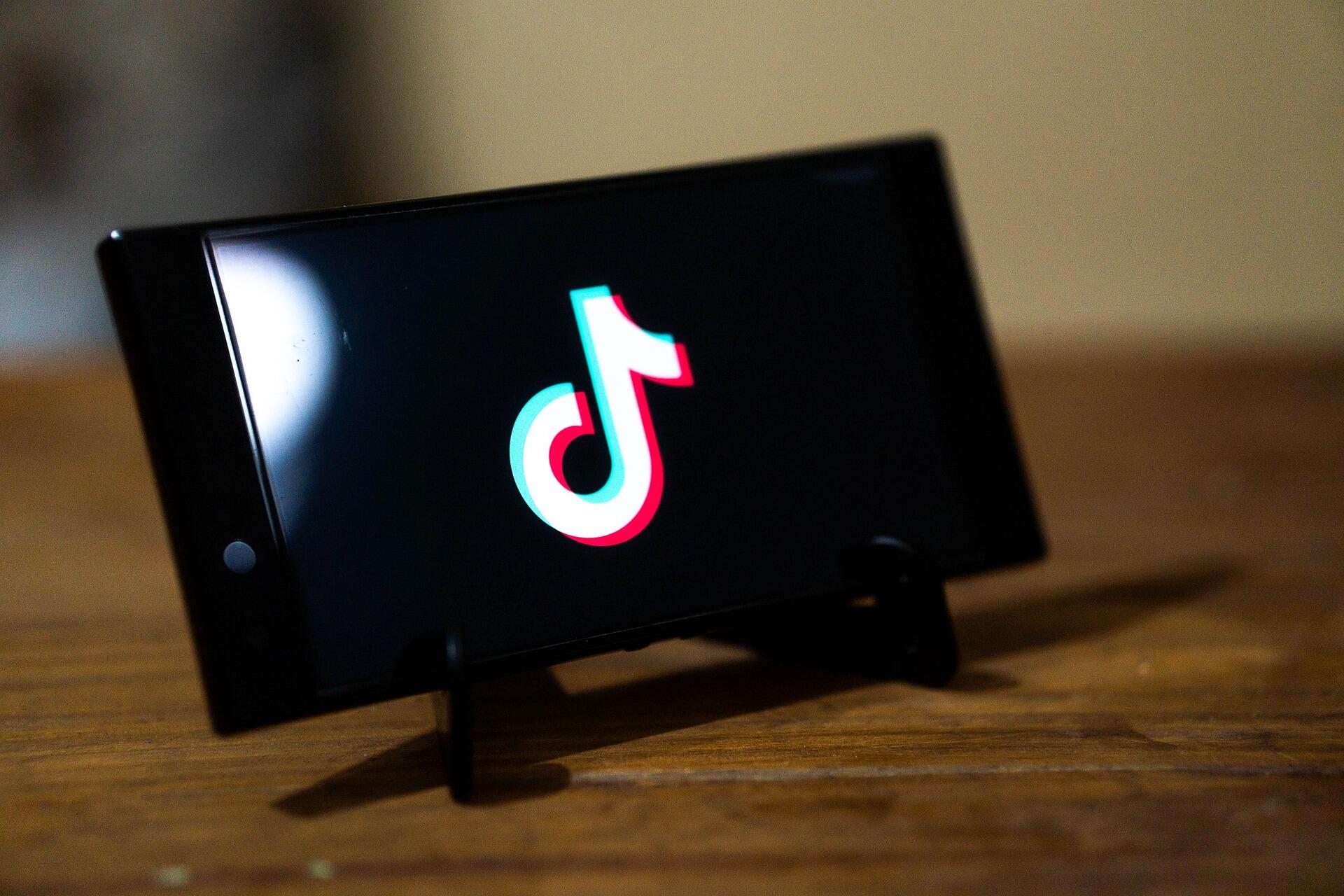 Tiktok'un ambleminin fotoğrafı