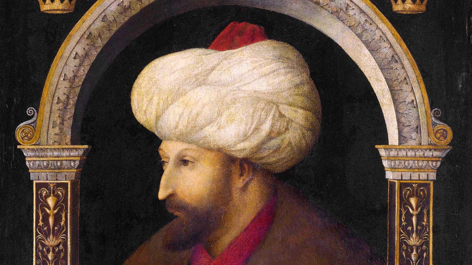 Fatih Sultan Mehmet'in ünlü portre çizimi