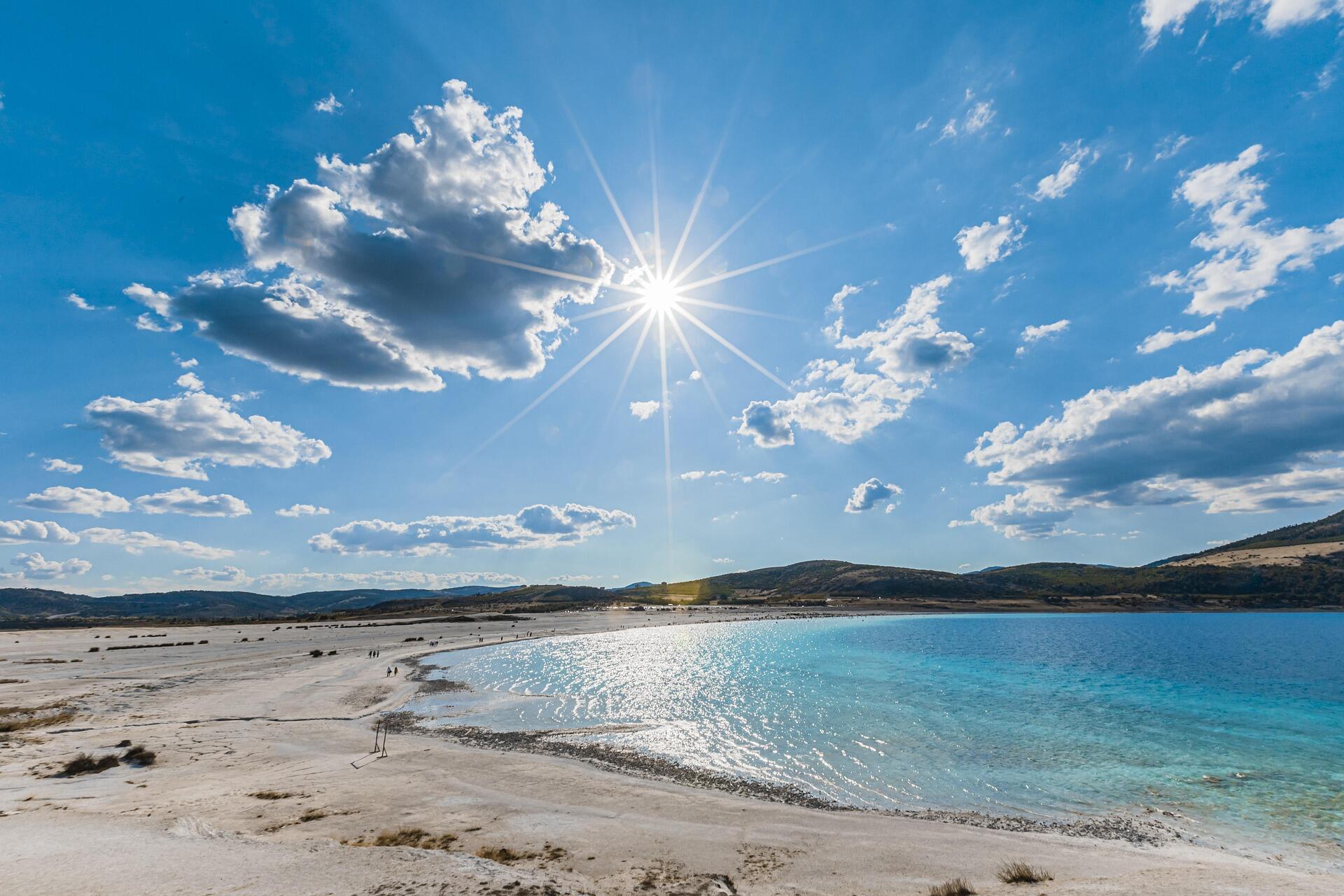 Salda Gölü'nün Etkileyici bir fotoğrafı