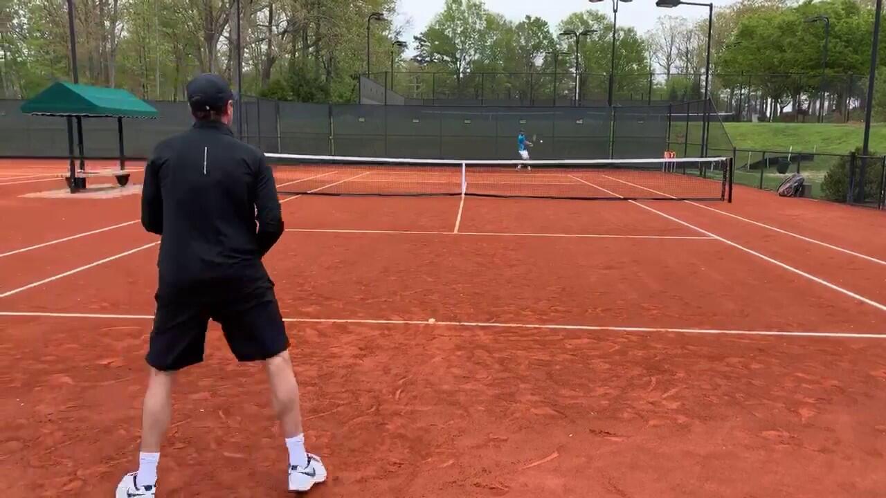 Toprak kort tenis sahası