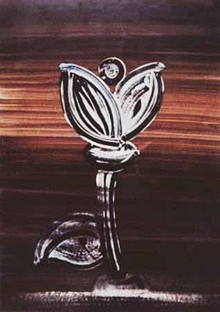 Abidin Dino' nun Çiçekler adlı çalışmalarından bir tablo