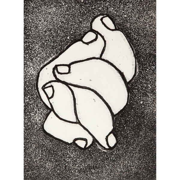 Abidin Dino "Eller" serisinden bir tablosu