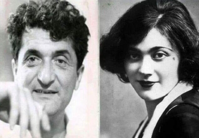 Bedri Rahmi Eyüboğlu'nun Karadut şiirine ilham olan Mari Gerekmezyan portresi.