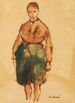 Bedri Rahmi eserleri arasında özel bir yere sahip olan "Çocuk" tablosu