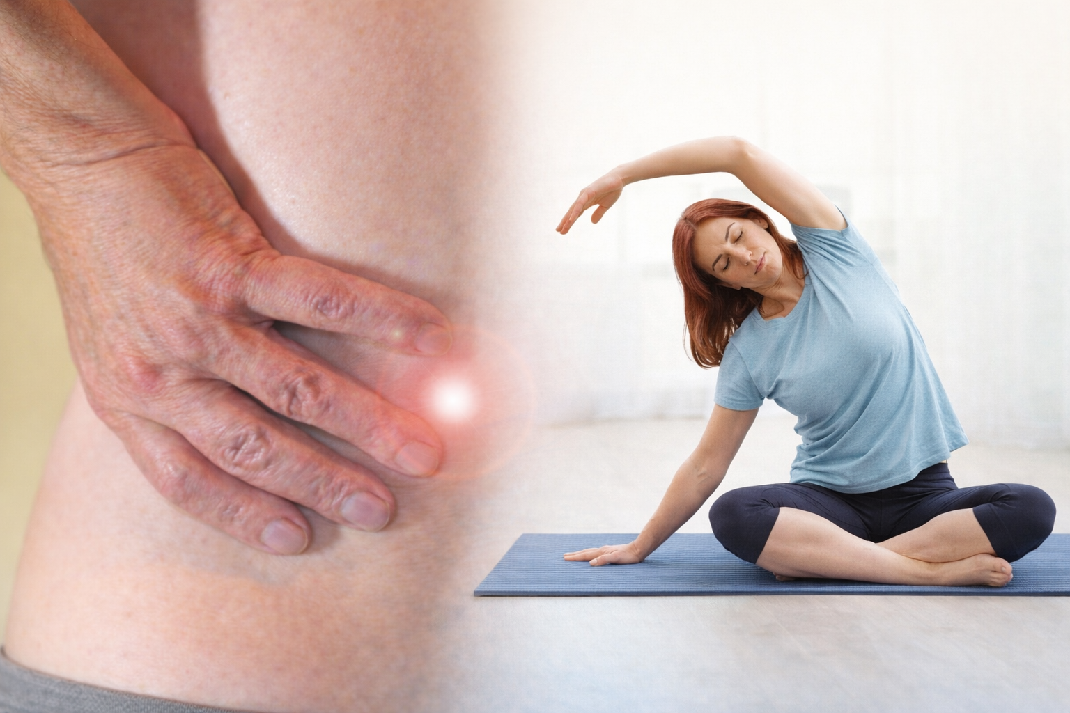 esneme hareketi yapan kadın illüstrasyonu