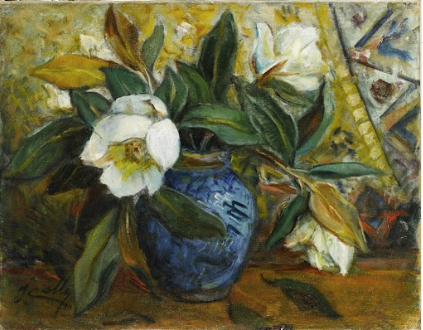 İbrahim Çallı'nın Manolyalar adlı eseri