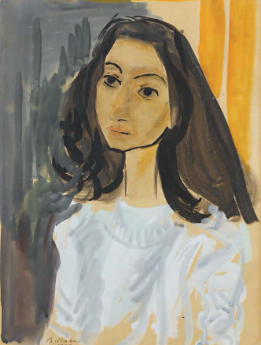 Bedri Rahmi eserleri arasında özel bir yere sahip olan "Maria'nın Portresi"