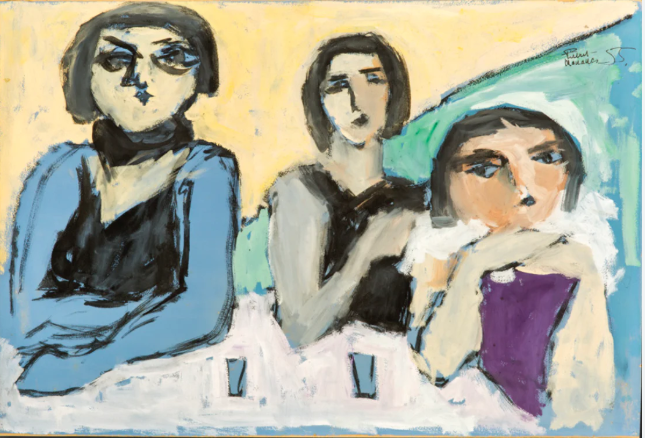 Fikret Mualla'nın Barda Kadınlar eseri