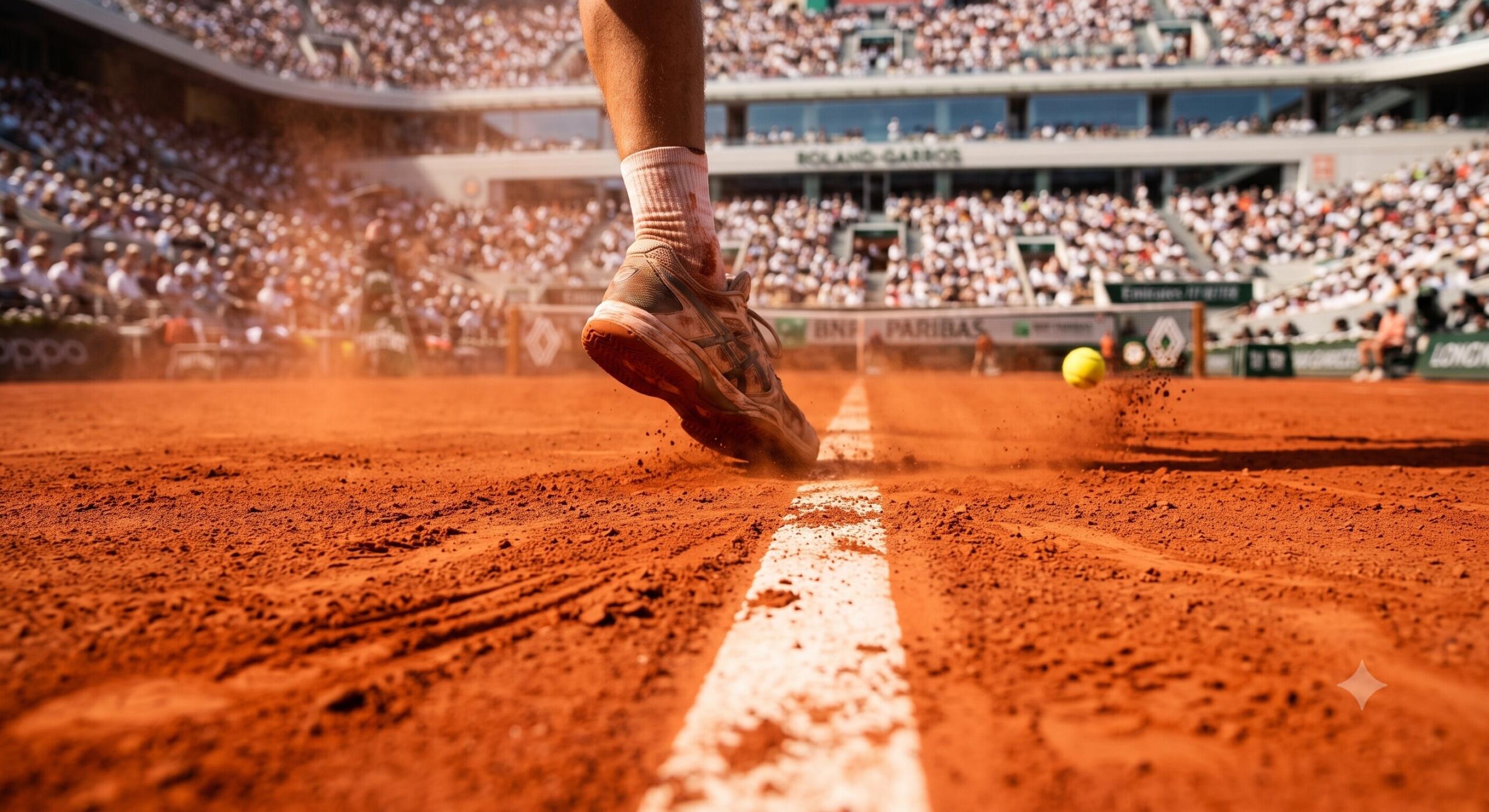 kırmızı toprak zemin tenis kortu