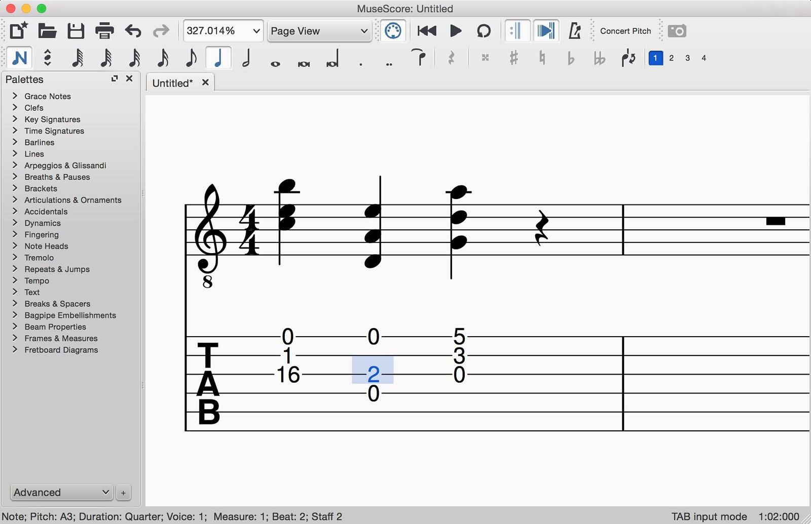 гітарна табулатура