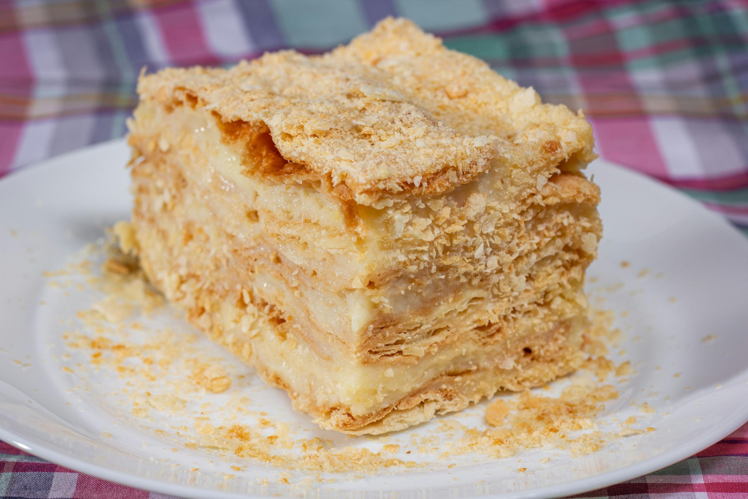 торт наполеон