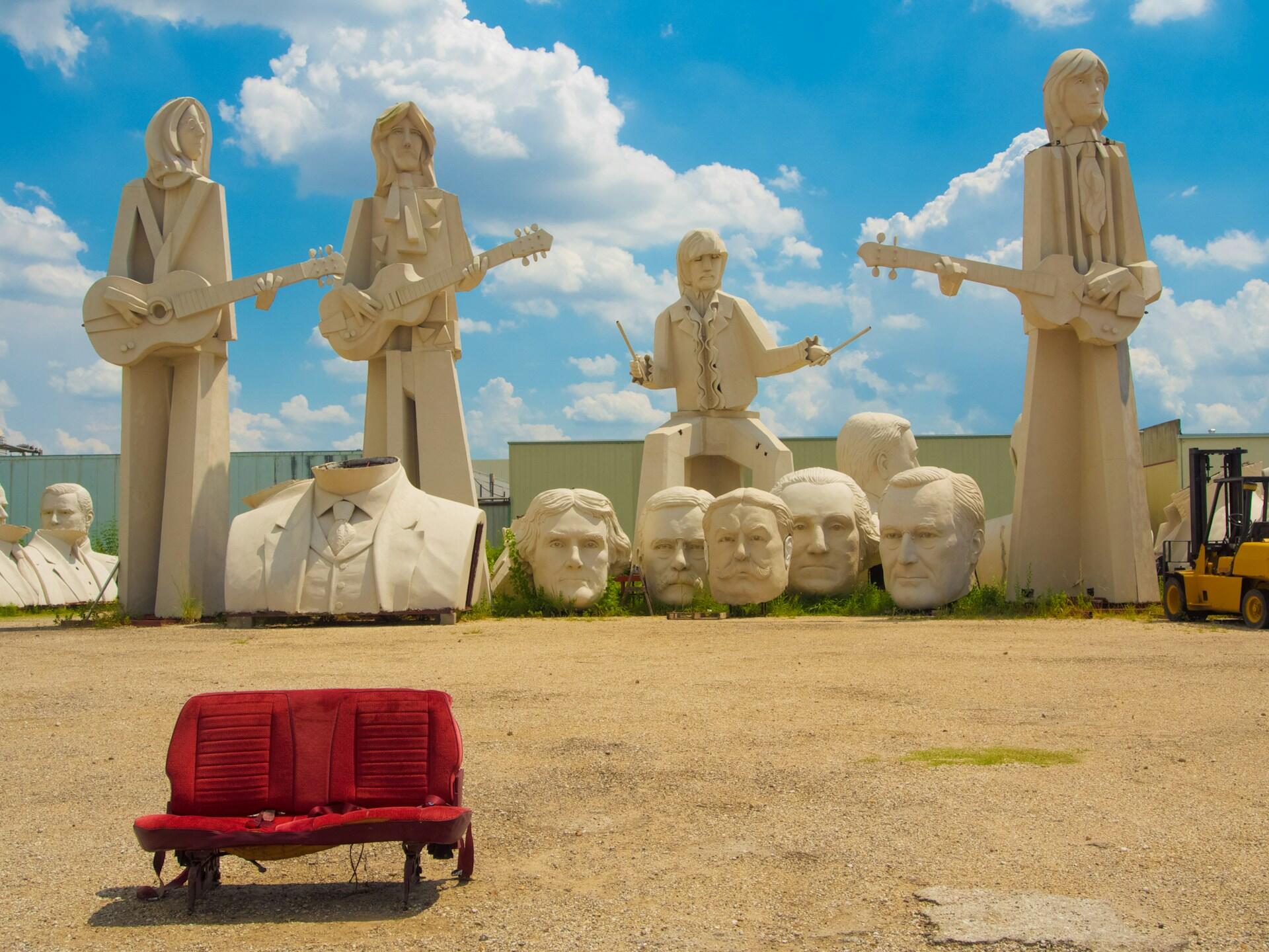 скульптури з піску