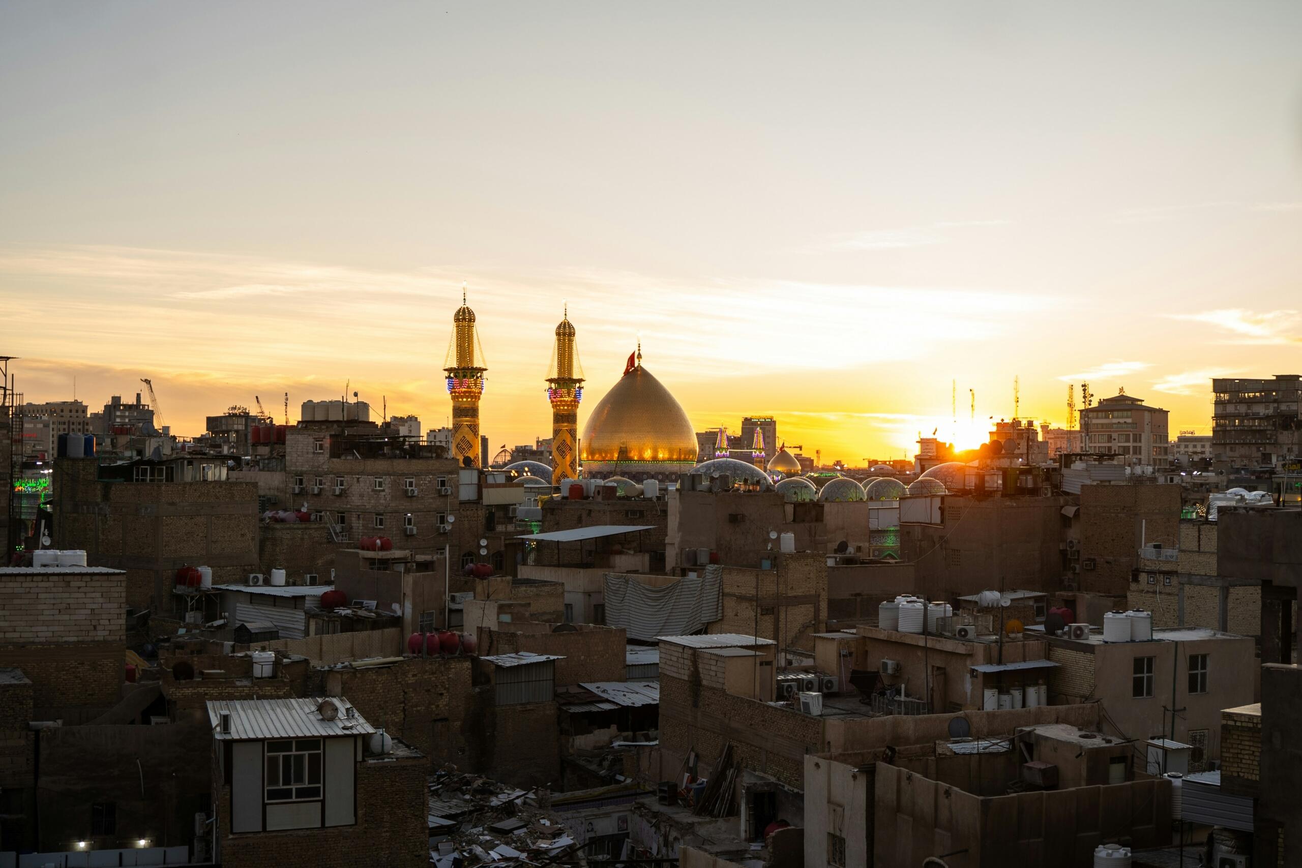 мечеть на фоні заходу сонця