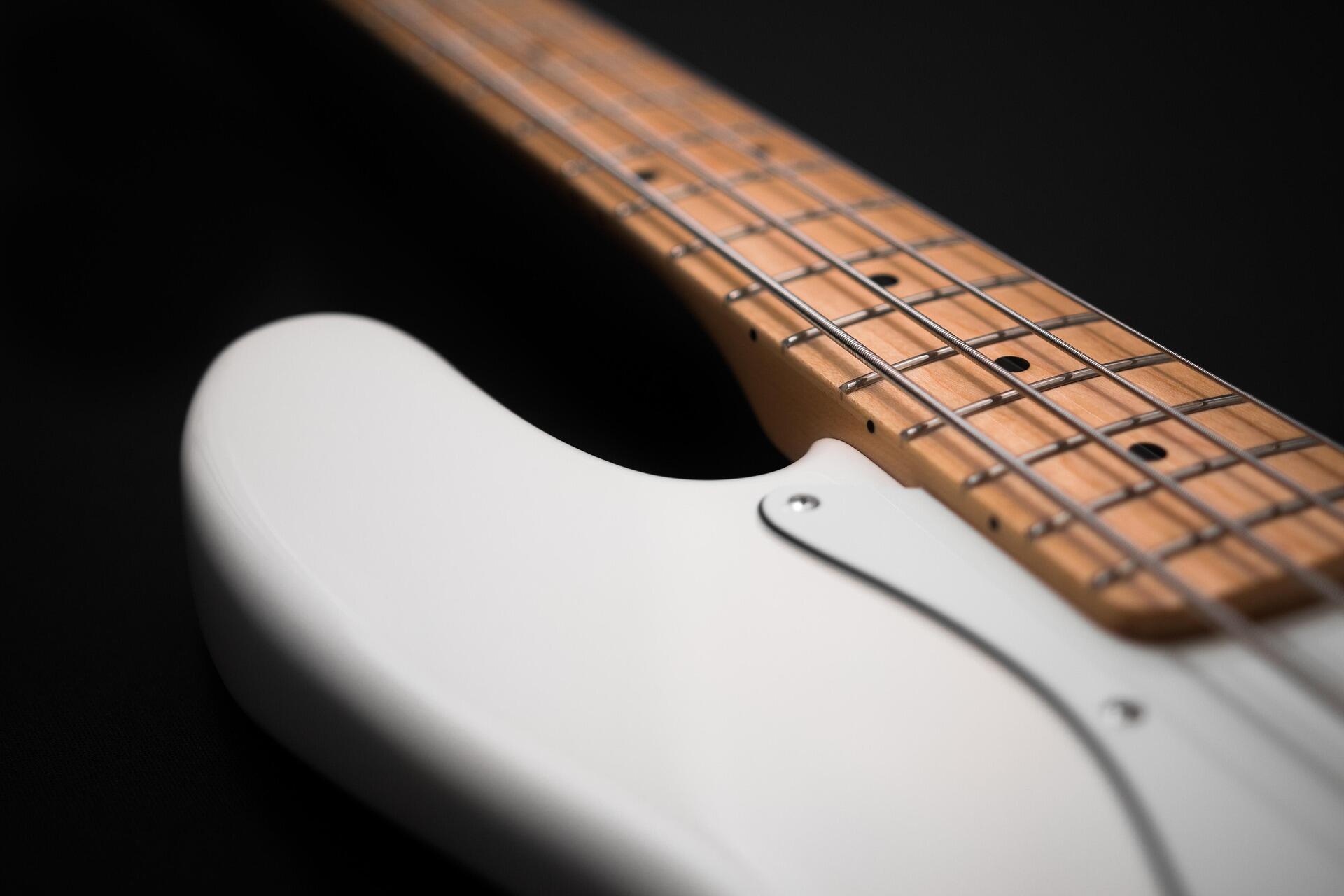 Бас-гітара макро