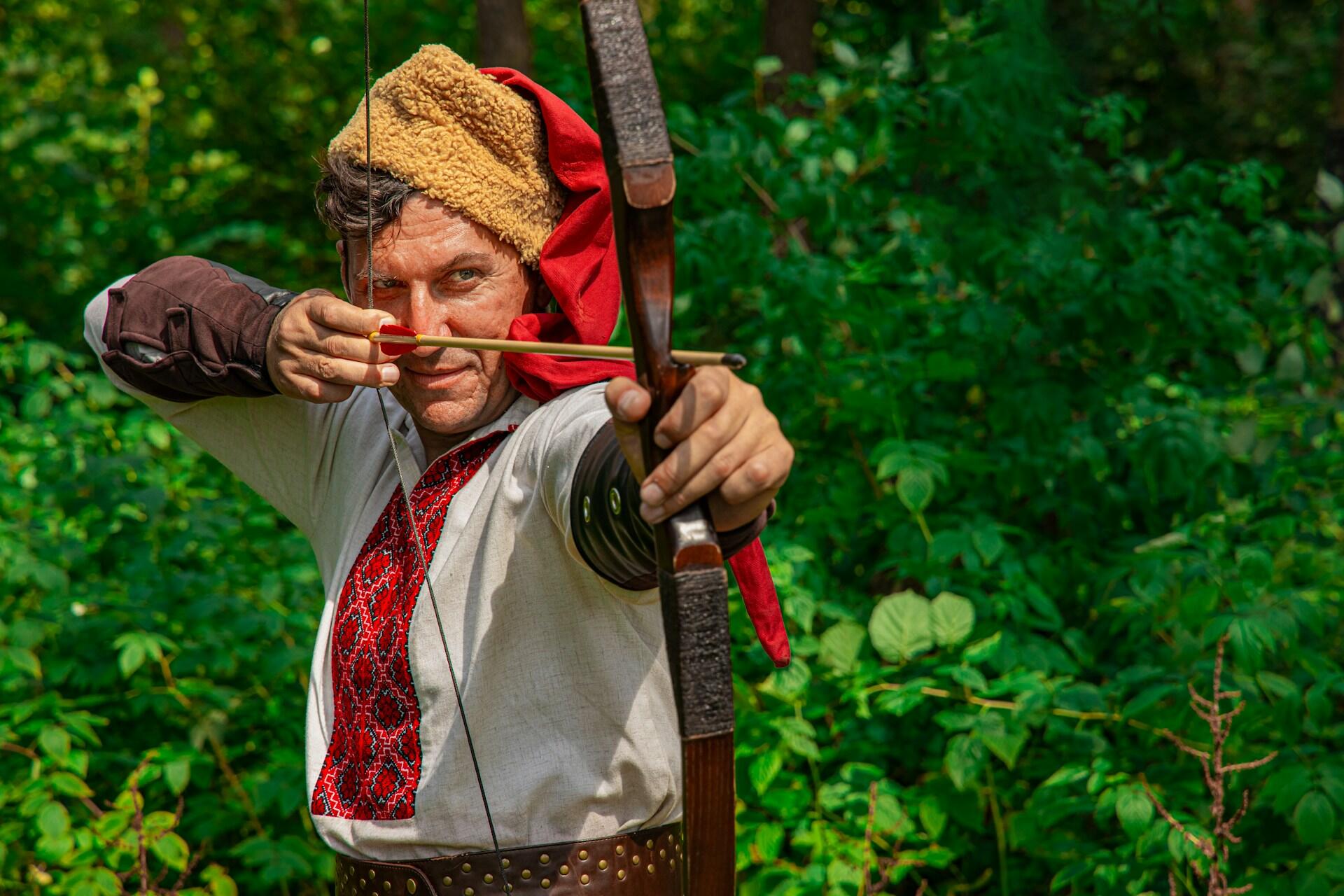 ukrainian man in a national costume