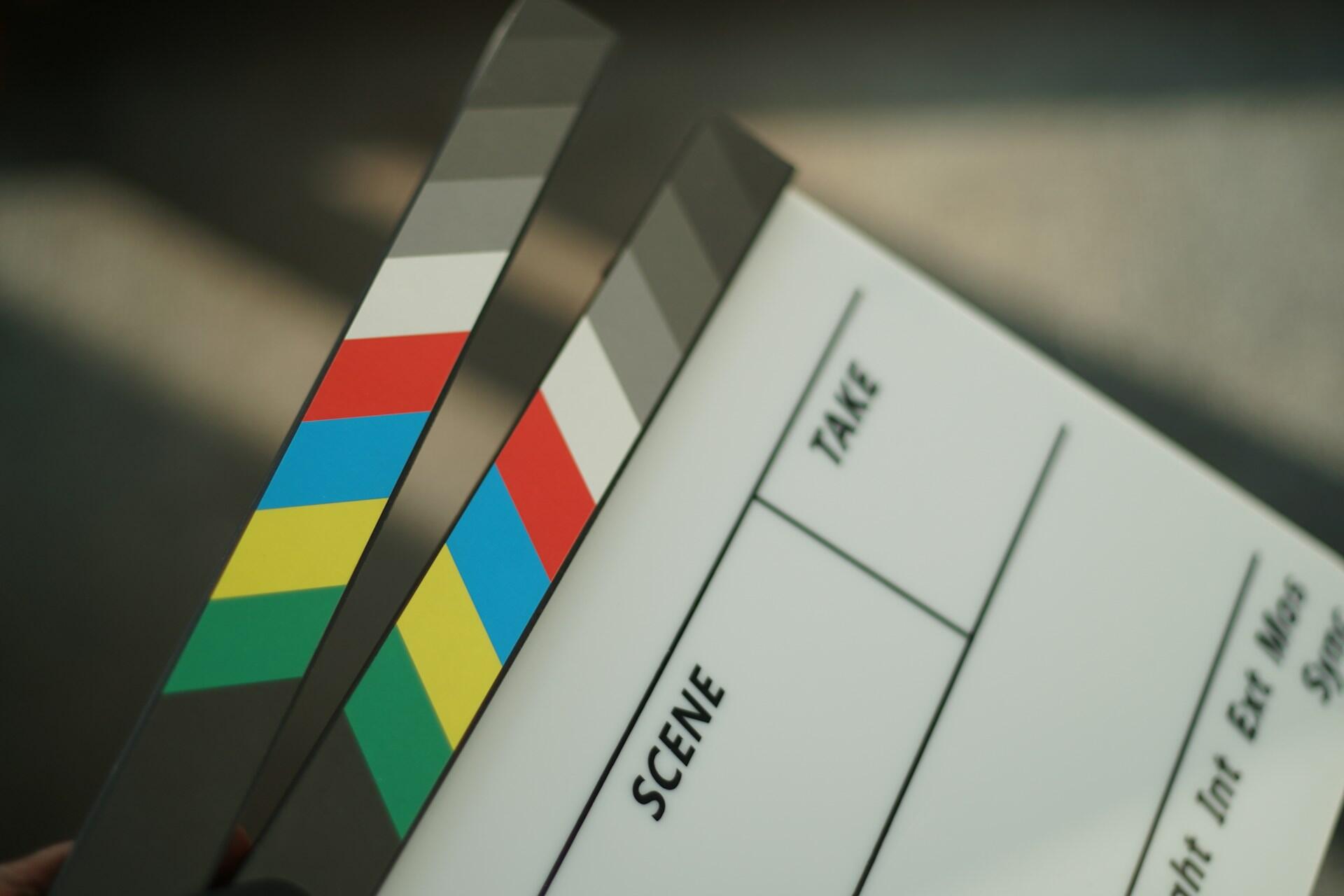 movie clapper board
