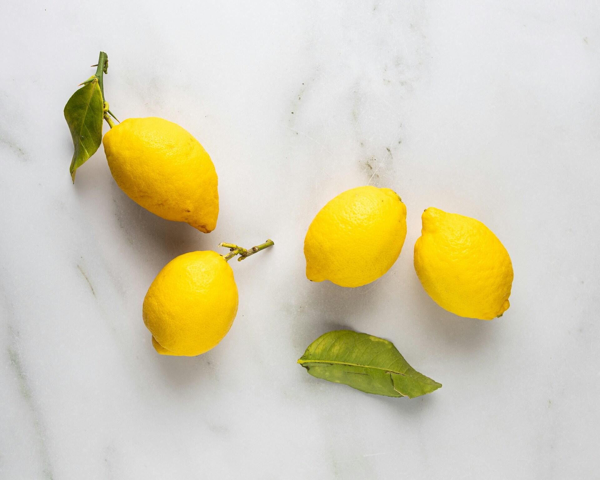 lemons on the table