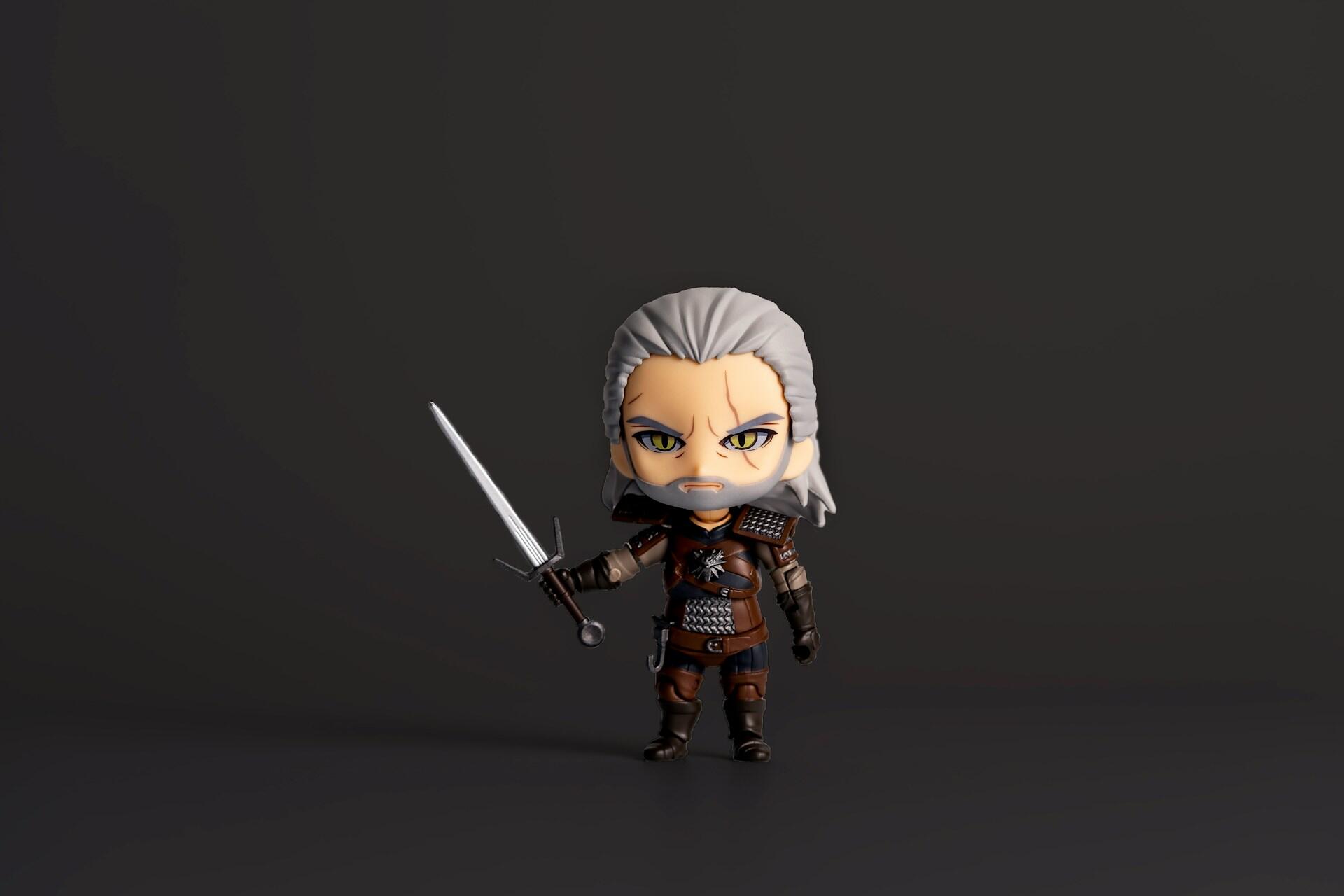 animated man-warrior
