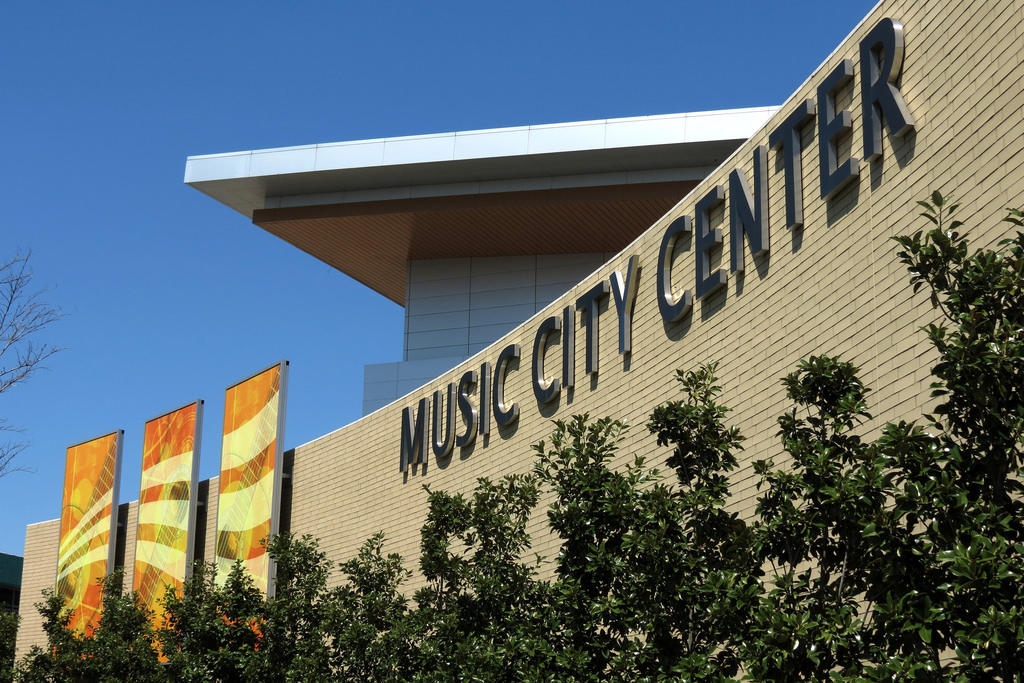 The Music City Center, which is located close to many of Nashville music industry businesses. Photo: Visual Hunt