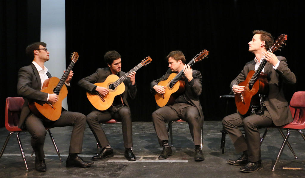 Play in a college guitar ensemble! Photo: Visual Hunt