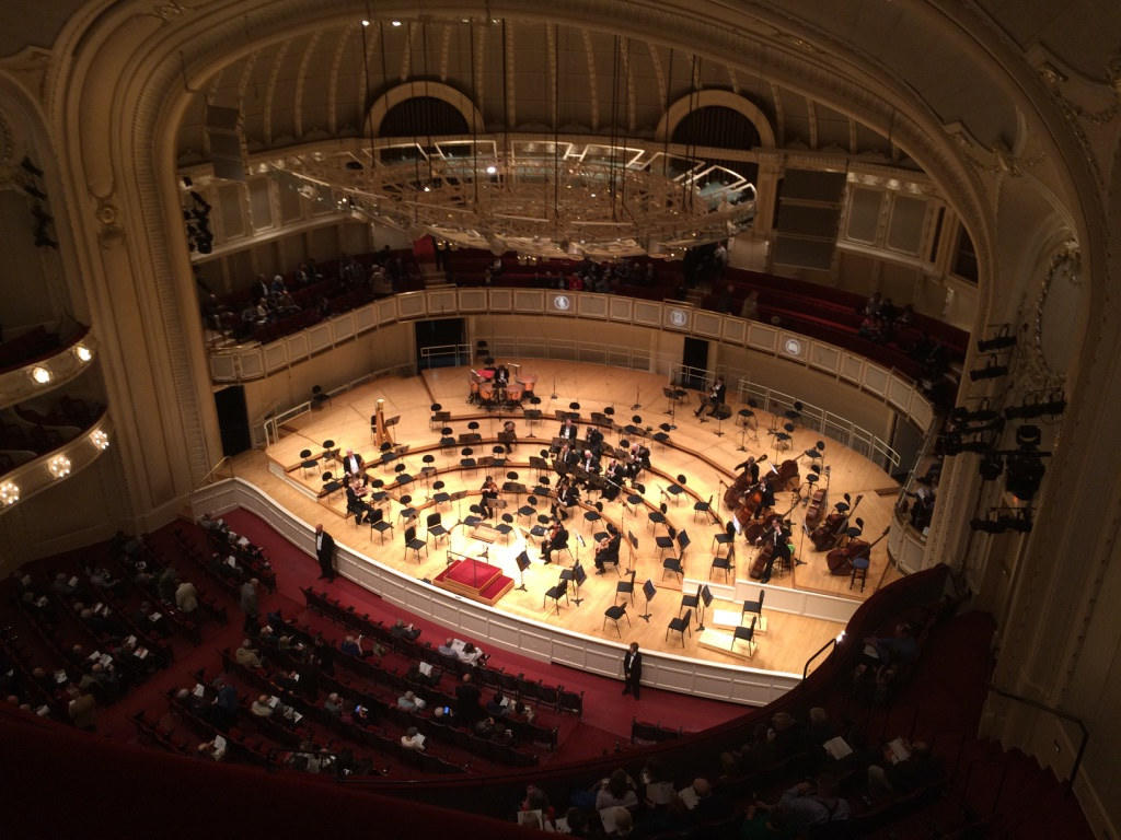 The grandiose Chicago Symphony Orchestra Hall. Photo: Visual Hunt