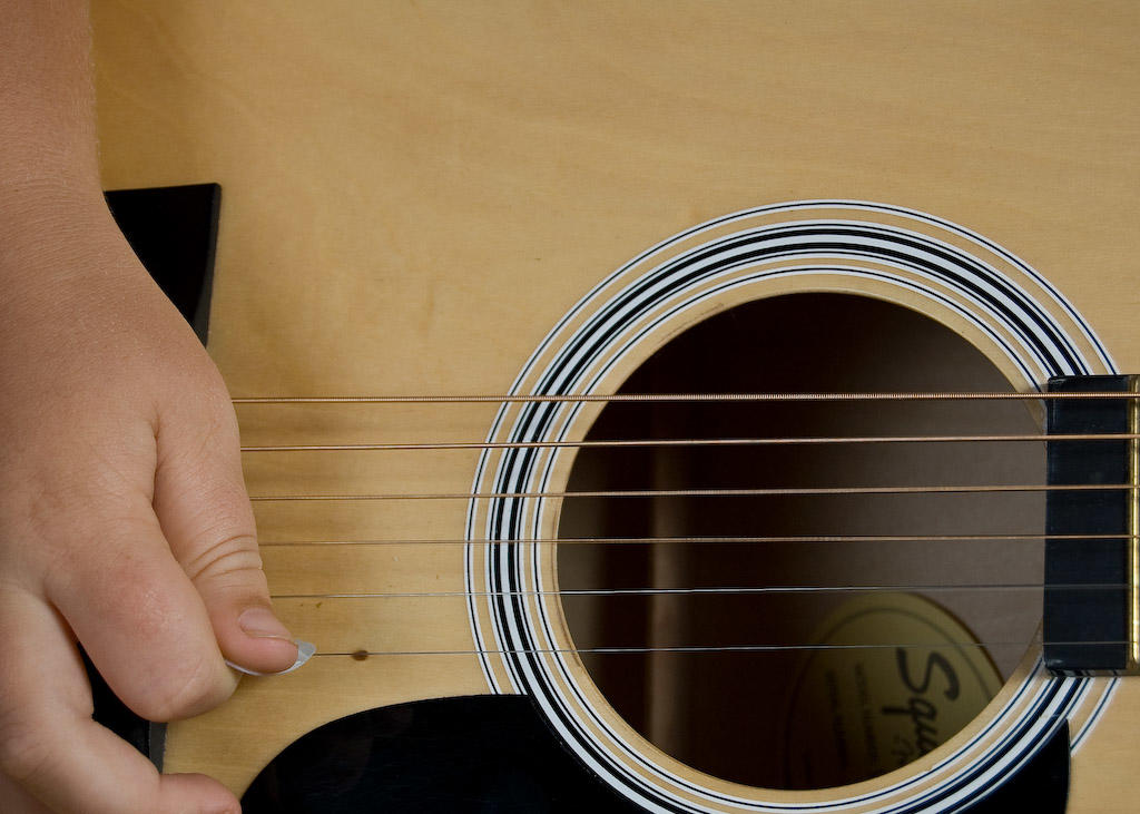 acoustic guitar soundhole
