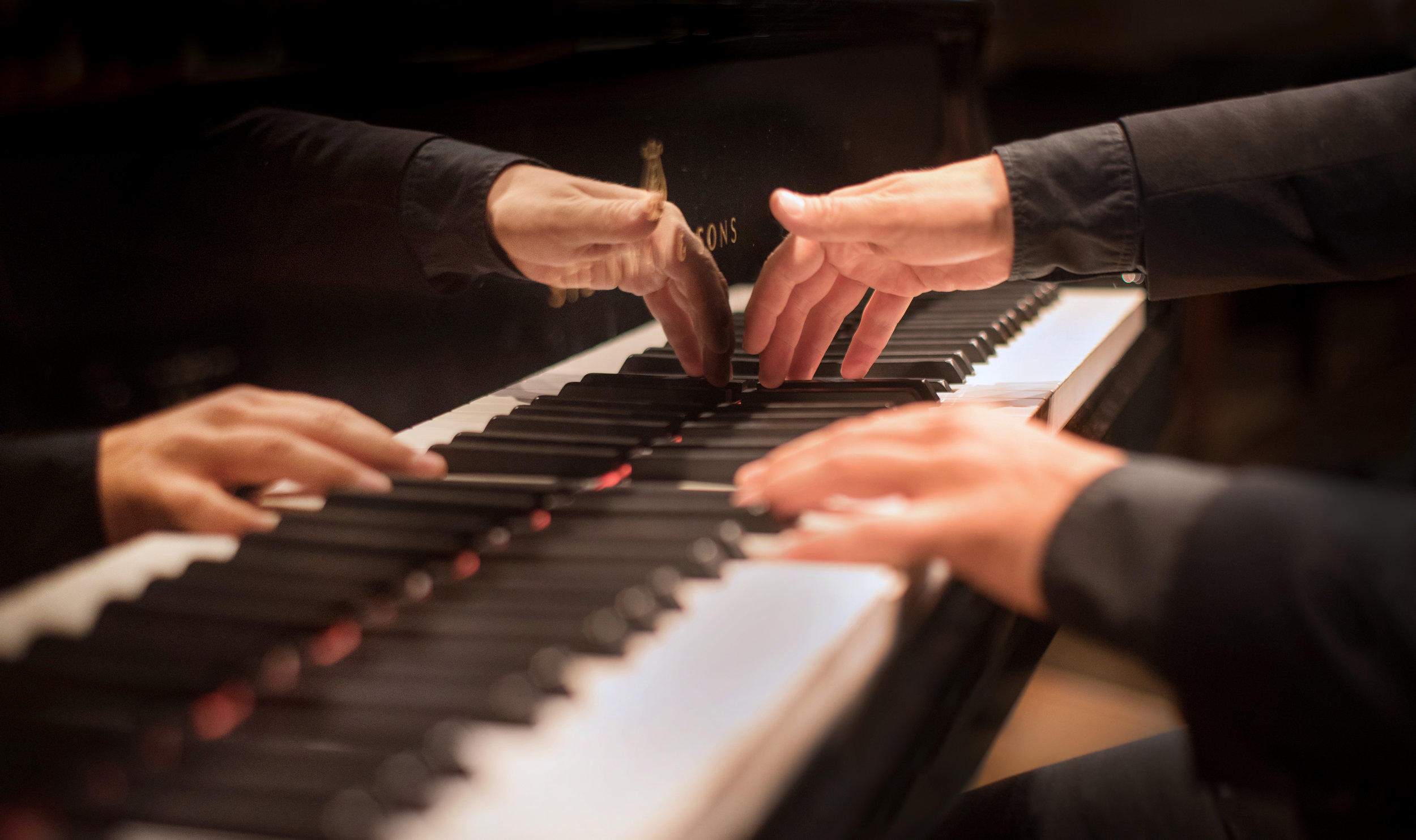 How can you rework piano music to make it easier to play?