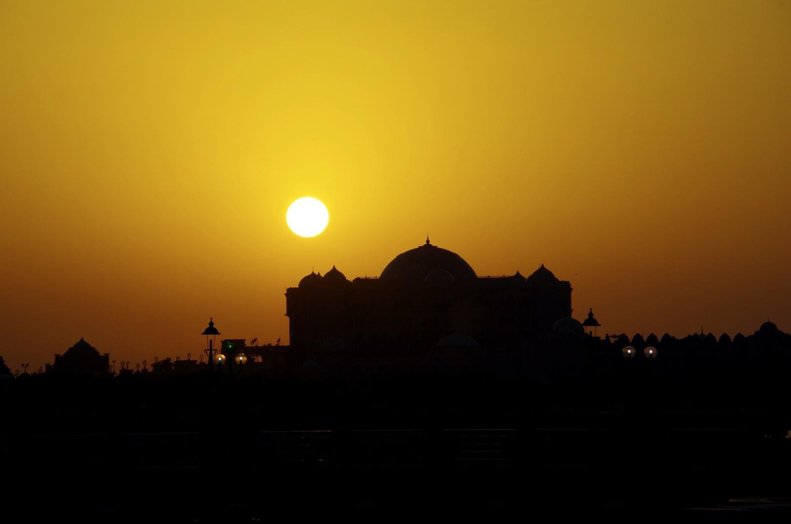 mosque Arabic sunrise