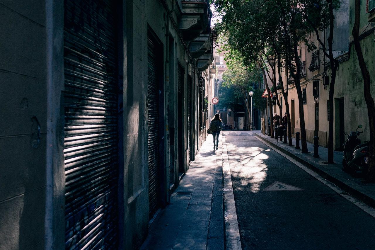 A street in Madrid.